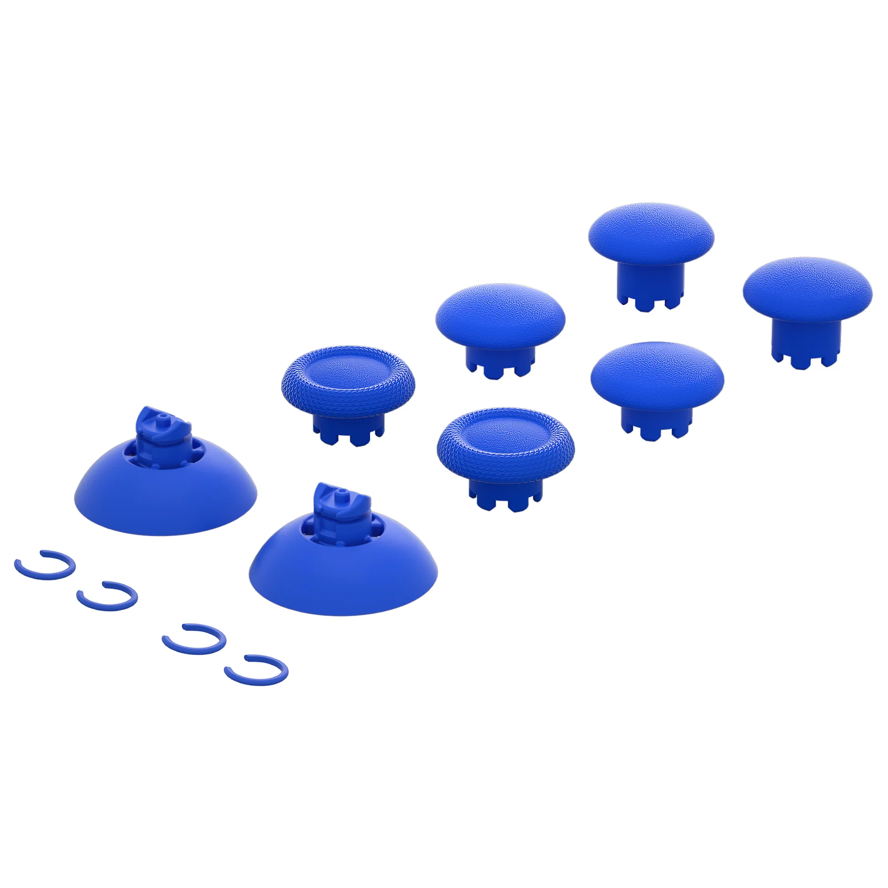 eXtremeRate EDGE Sticks Replacement Interchangeable Thumbsticks for PS5 & PS4 All Model Controllers - Blue - Image 3