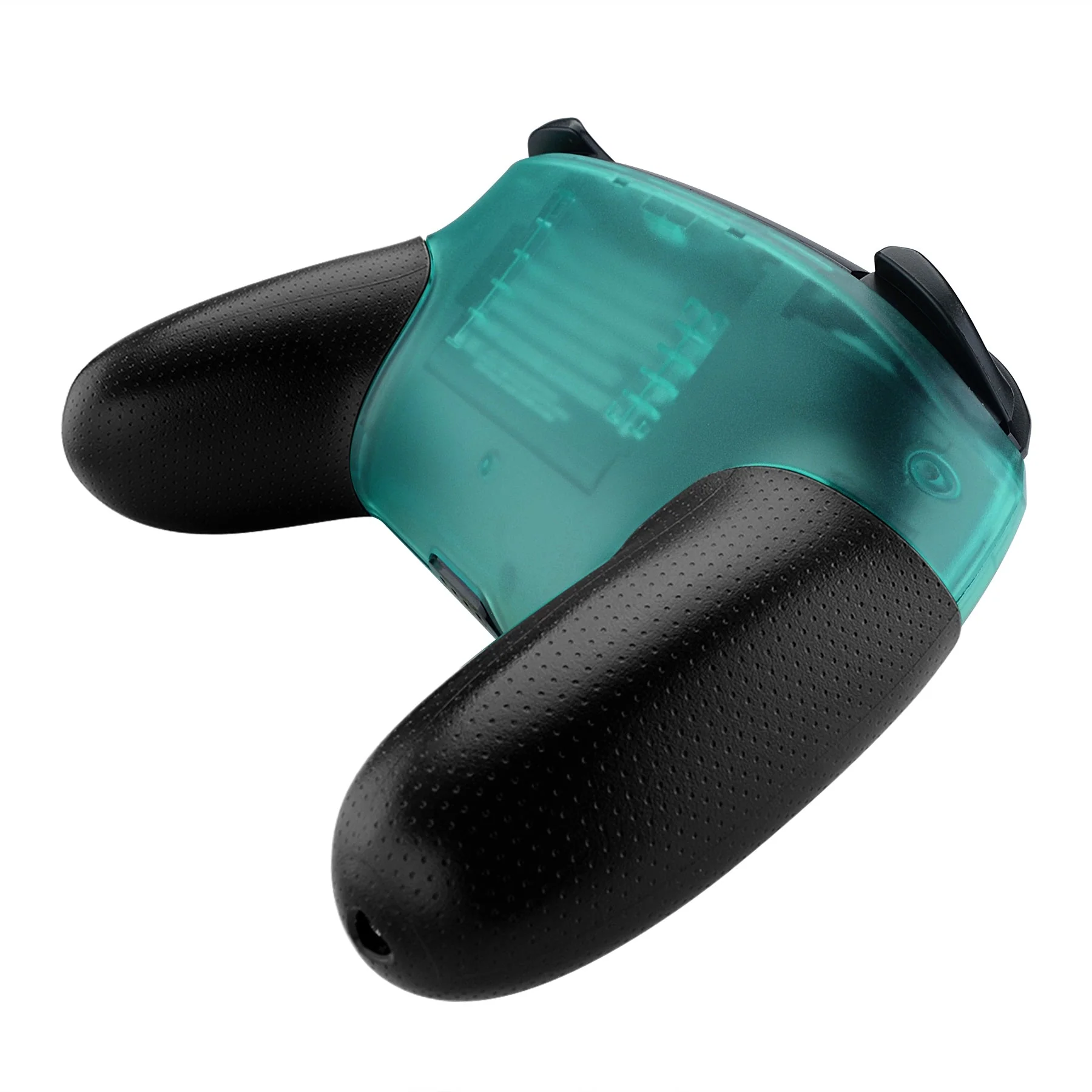 eXtremeRate Replacement Faceplate and Backplate for Nintendo Switch Pro Controller - Emerald Green - Image 8