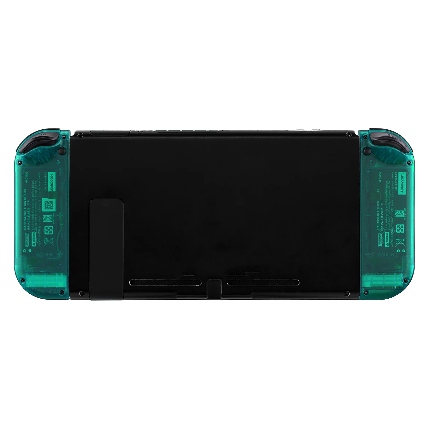 eXtremeRate Replacement Full Set Shell Case with Buttons for Joycon of NS Switch - Emerald Green - Image 7