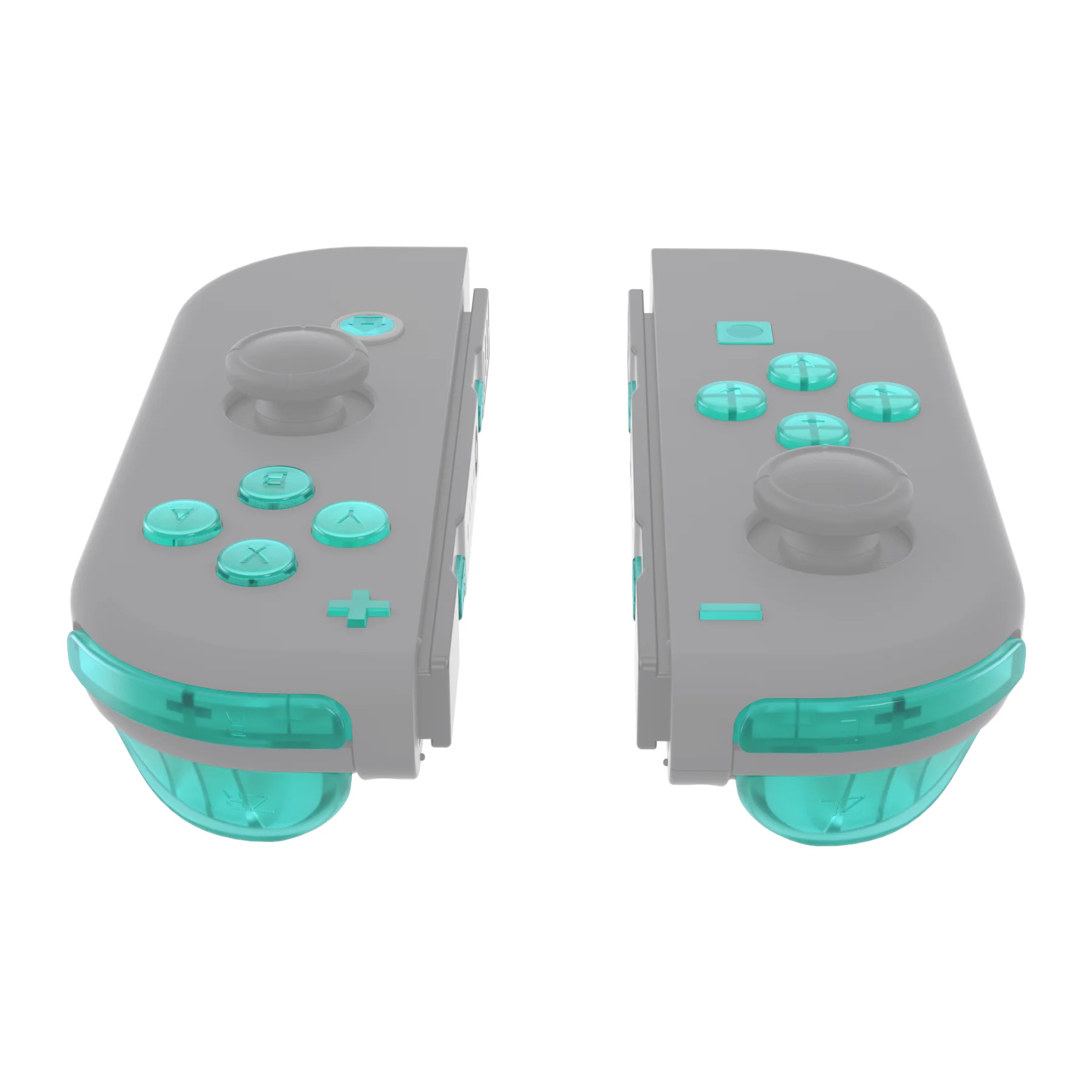 eXtremeRate Replacement Full Set Buttons for Joycon of NS Switch - Emerald Green - Image 4