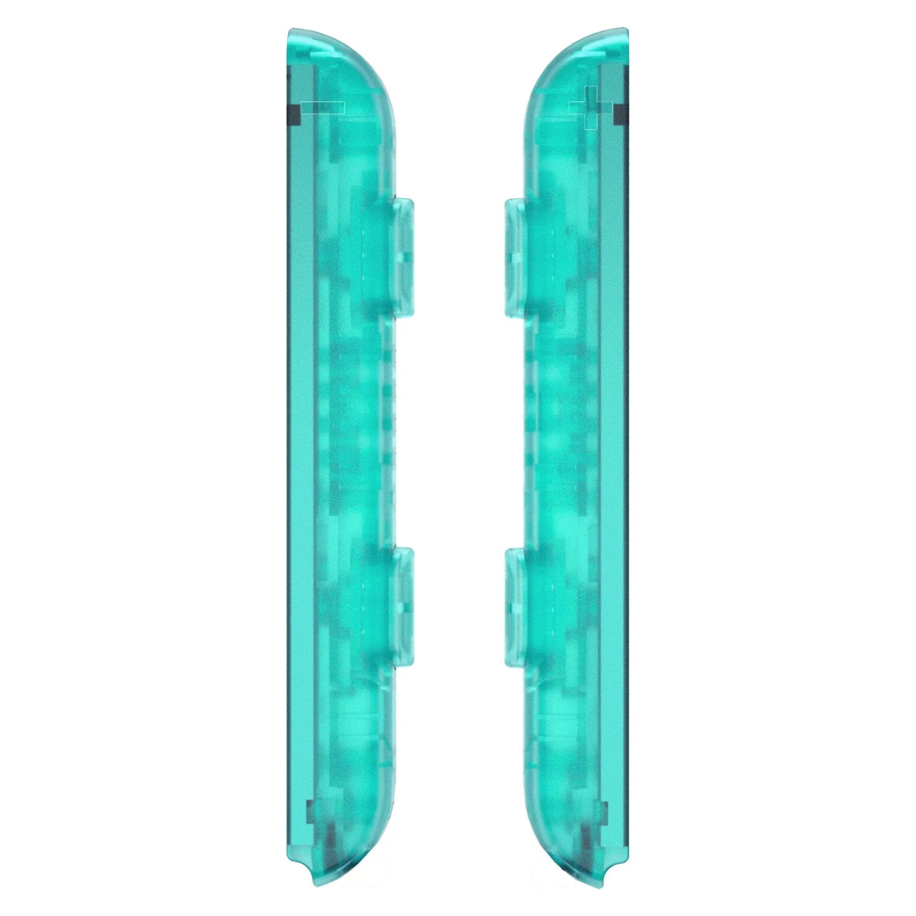 eXtremeRate 2 Pack Custom Replacement shell for Joycon Strap of NS Switch - Emerald Green - Image 7