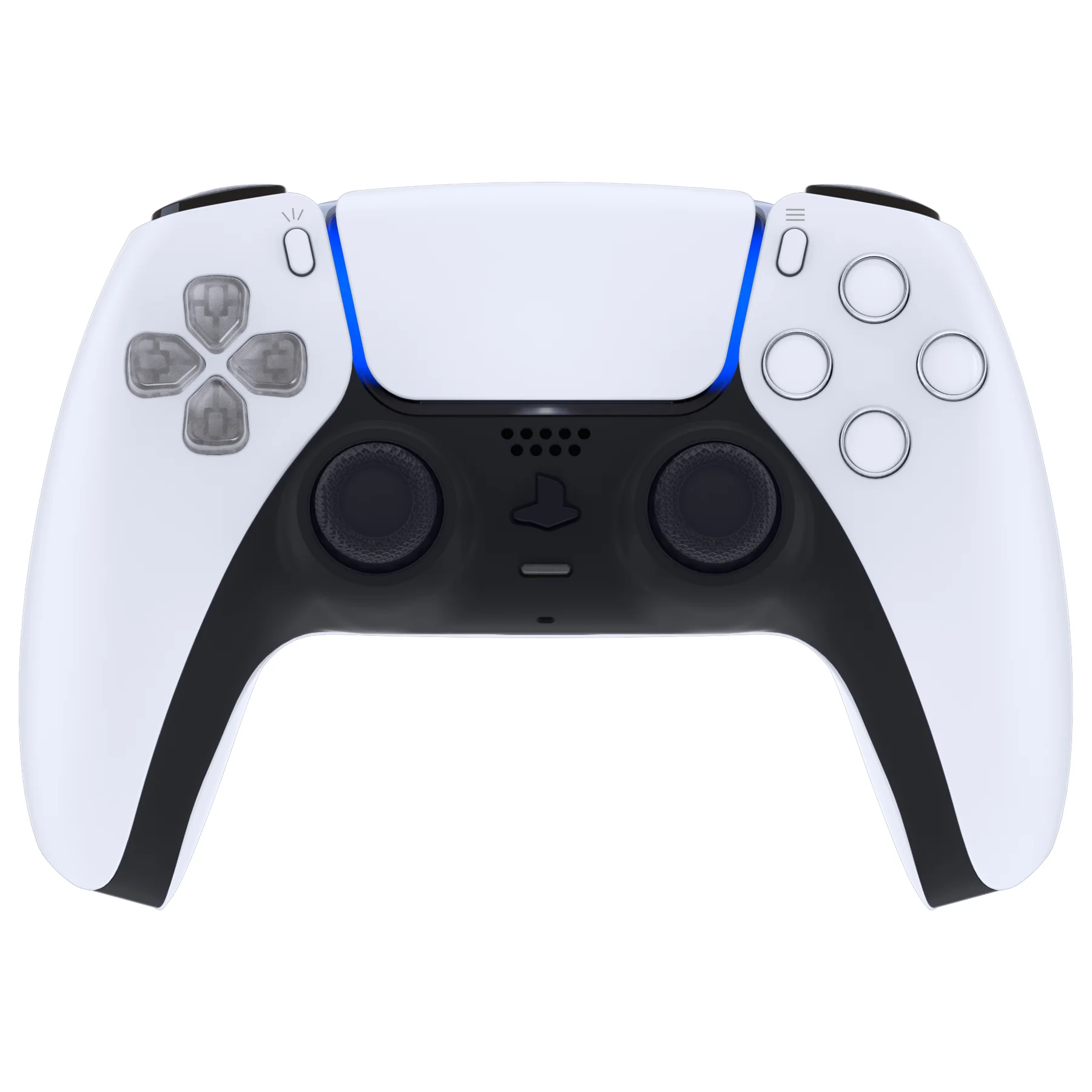 eXtremeRate Ergonomic Split Dpad Buttons (SDP Buttons) for PS5 & PS5 Edge & PS4 All Model Controller - Clear - Image 5