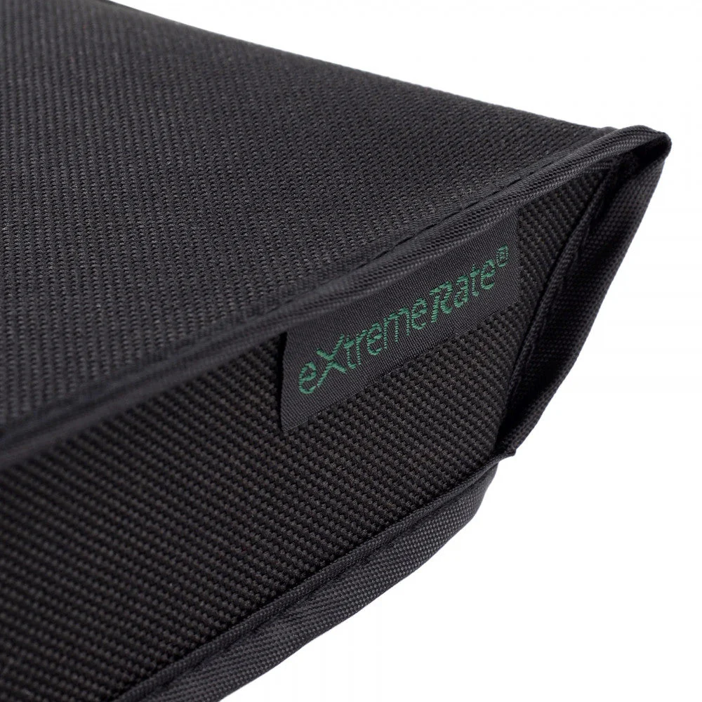 eXtremeRate Horizontal Dust Cover for PS4 slim console - Black - Image 6