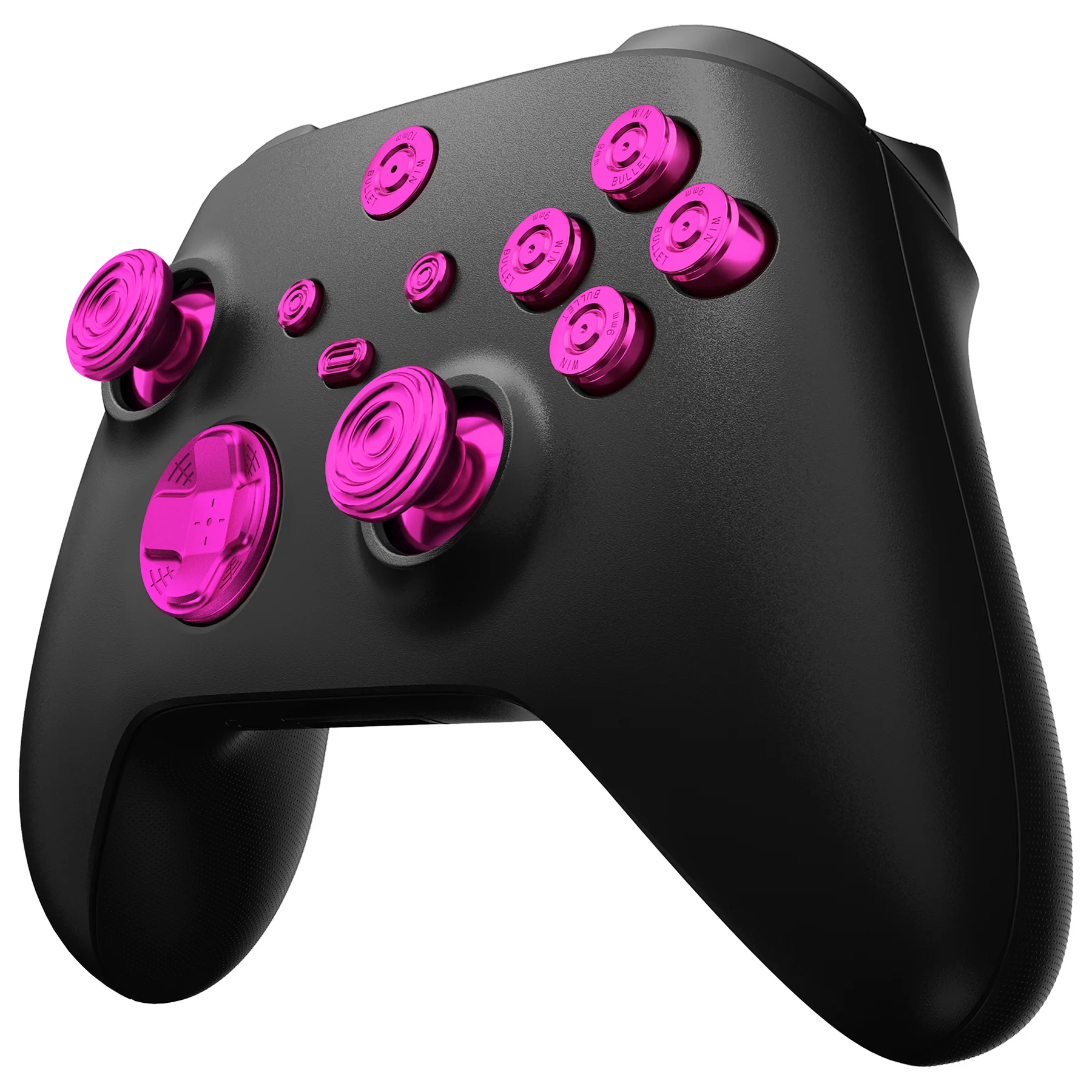 eXtremeRate 11 in 1 Custom Gold Metal Buttons for Xbox Series X/S Controller & Xbox Core Controller - Purple - Image 9