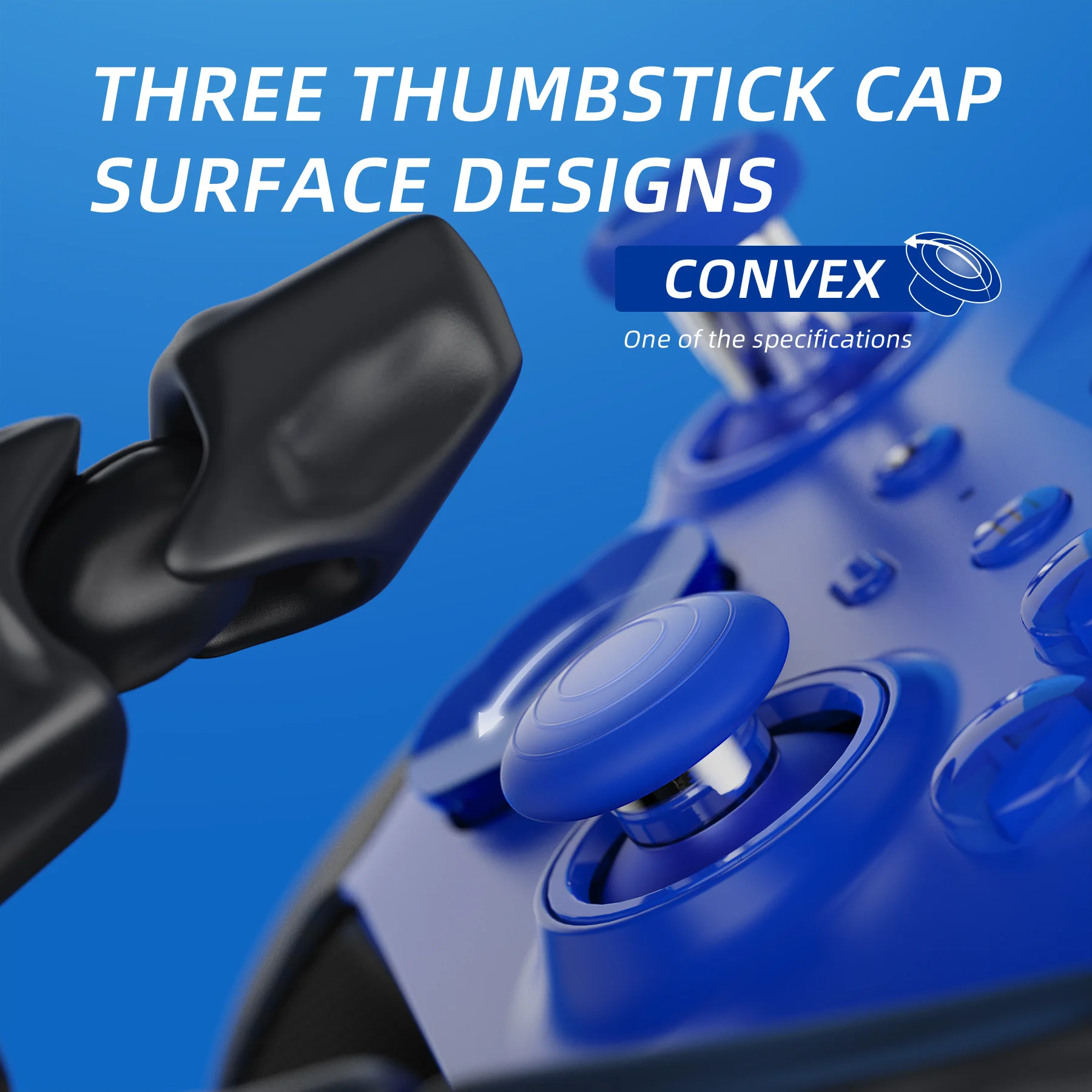 eXtremeRate 13 in 1 Component Pack Kit Replacement Metal Thumbsticks & D-Pads & Paddles for Xbox Elite Series 2 & Elite 2 Core Controller (Model 1797) - Blue & Metallic Silver - Image 11