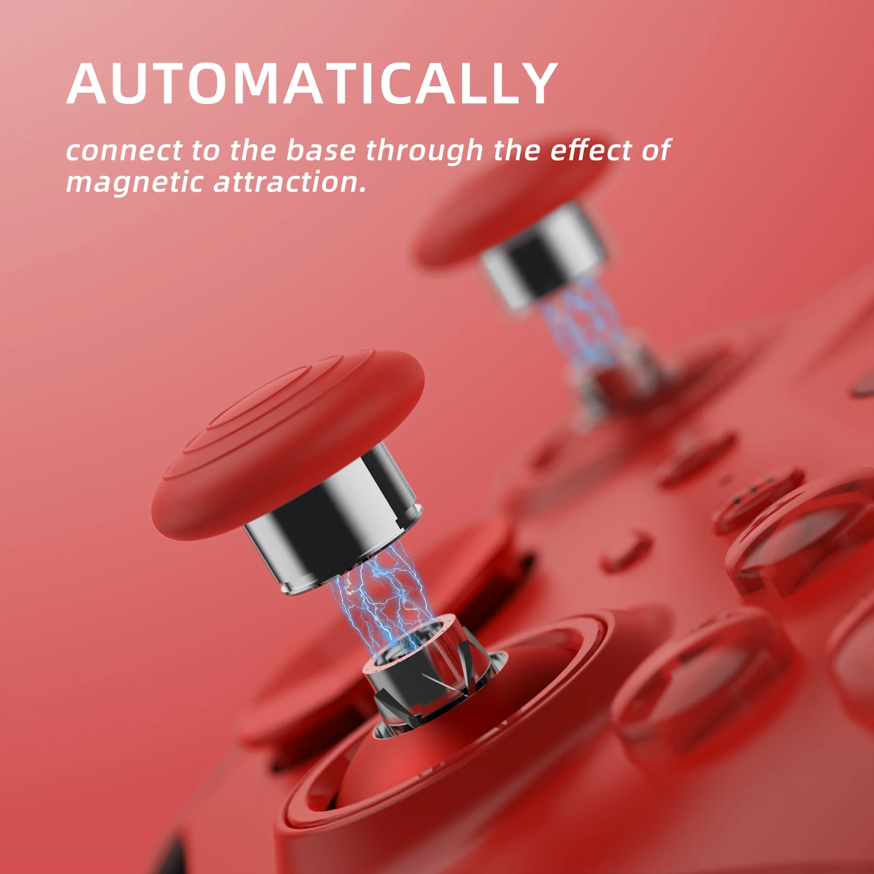 eXtremeRate 13 in 1 Component Pack Kit Replacement Metal Thumbsticks & D-Pads & Paddles for Xbox Elite Series 2 & Elite 2 Core Controller (Model 1797) - Scarlet Red & Metallic Silver - Image 9