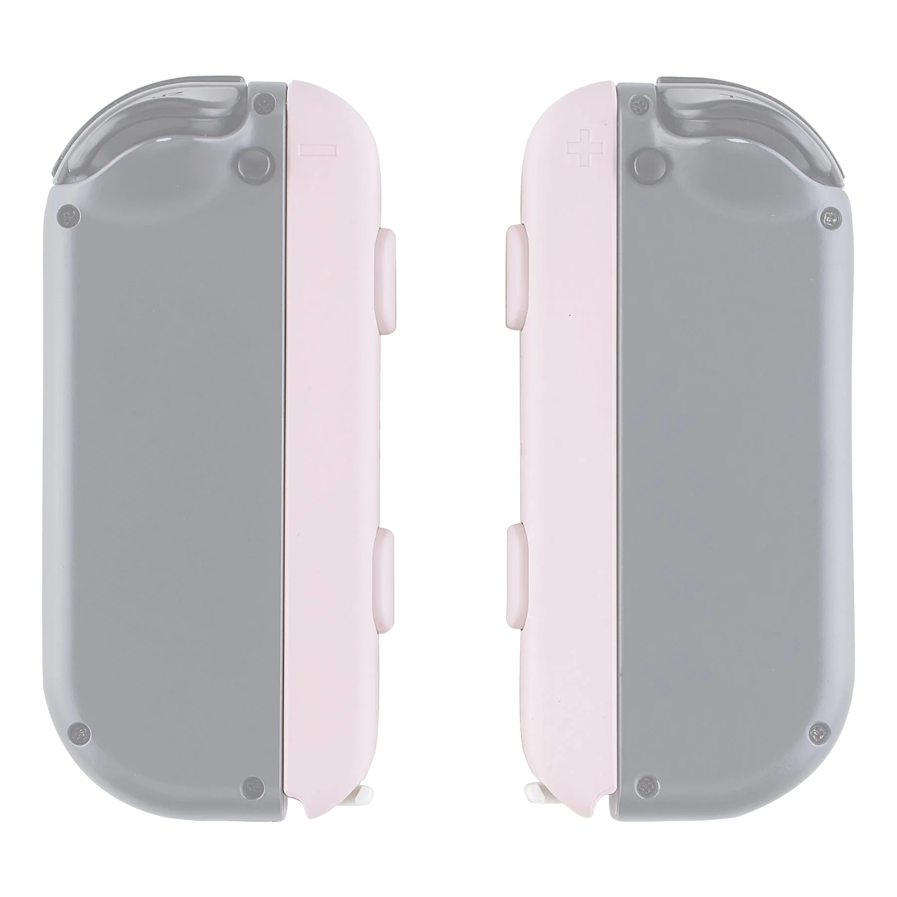 eXtremeRate 2 Pack Custom Replacement shell for Joycon Strap of NS Switch - Cherry Blossoms Pink - Image 4