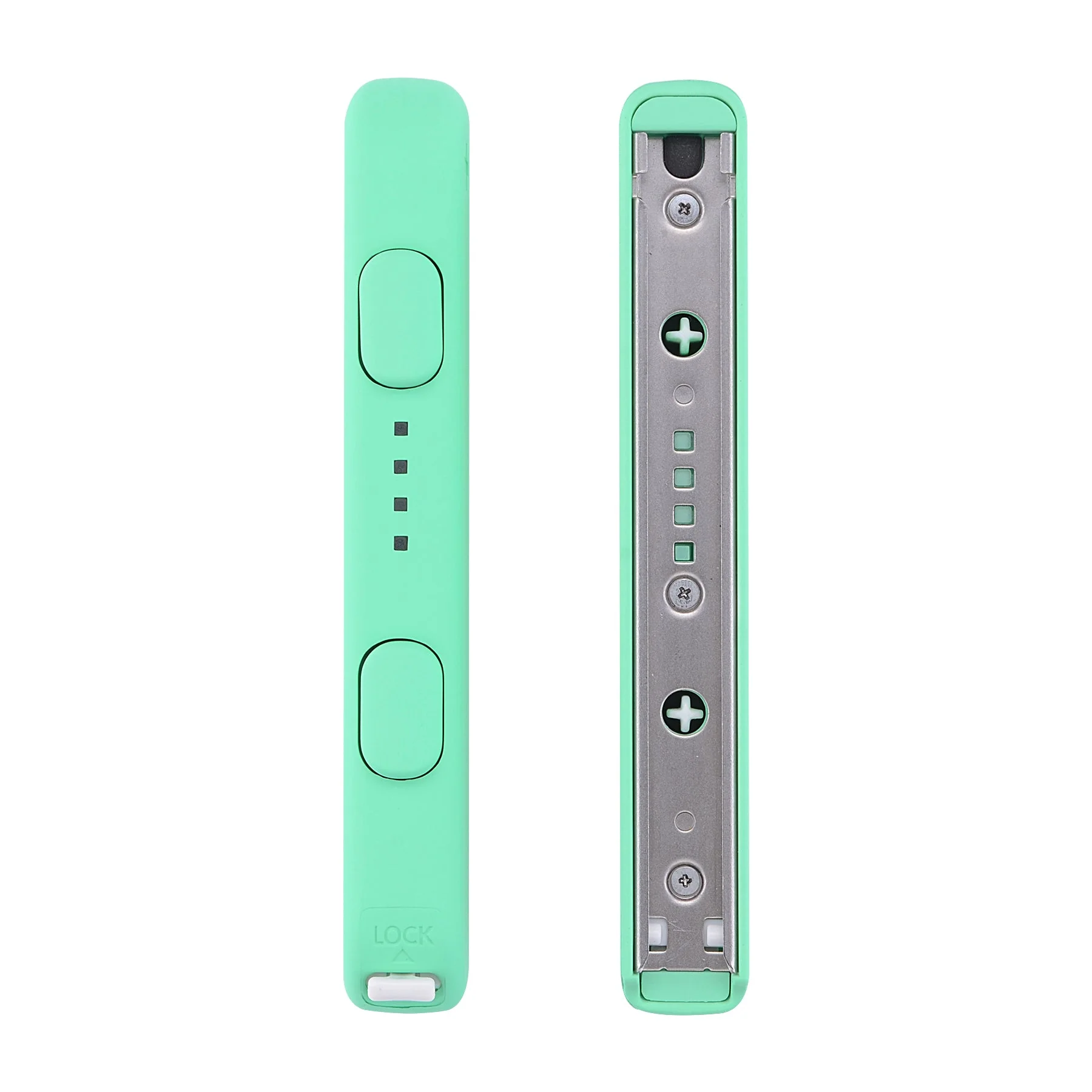 eXtremeRate 2 Pack Custom Replacement shell for Joycon Strap of NS Switch - Mint Green - Image 3