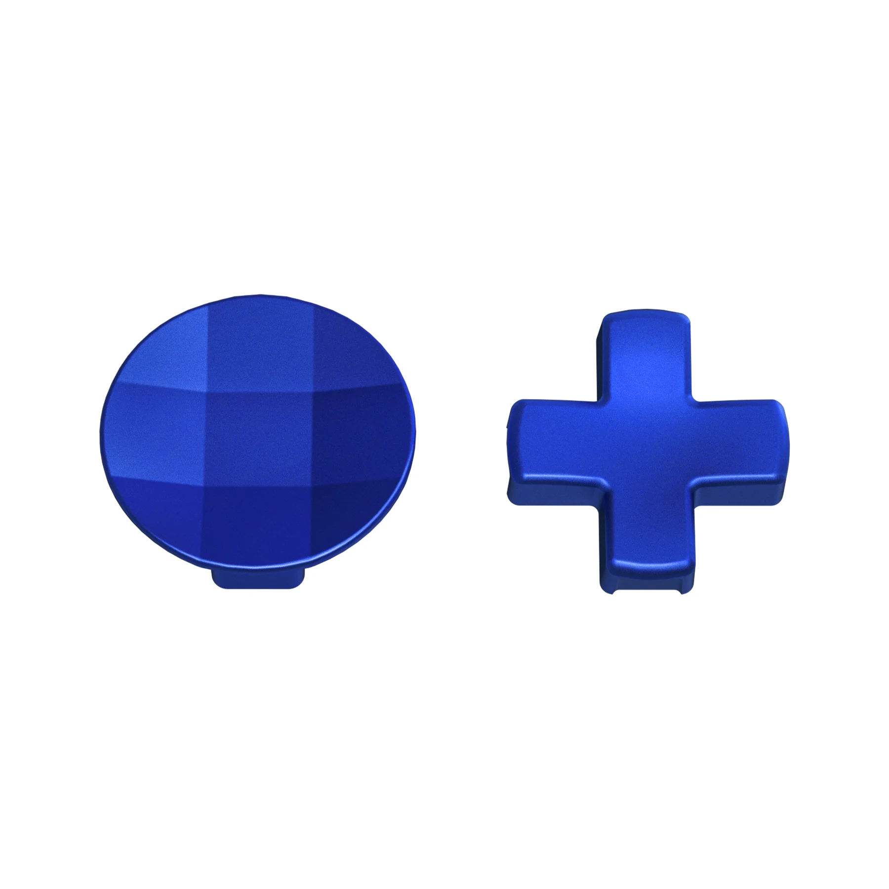 eXtremeRate 2 pcs Metalic Magnetic Stainless Steel D-Pads for Xbox One Elite (Model 1698) & Xbox One Elite Series 2 & Elite 2 Core Controller (Model 1797) - Blue - Image 2