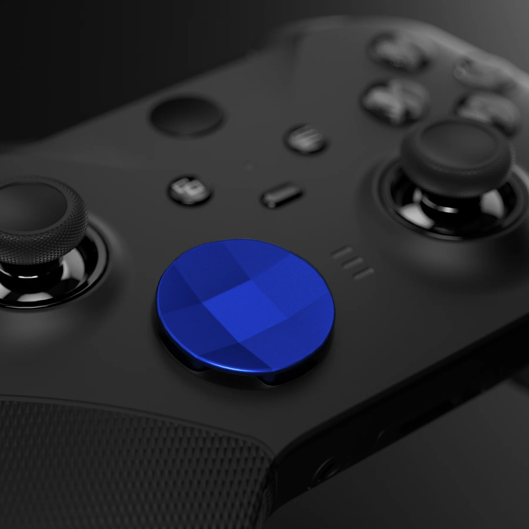 eXtremeRate 2 pcs Metalic Magnetic Stainless Steel D-Pads for Xbox One Elite (Model 1698) & Xbox One Elite Series 2 & Elite 2 Core Controller (Model 1797) - Blue - Image 5