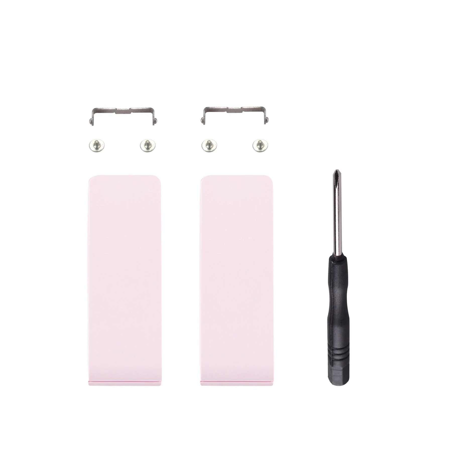 eXtremeRate 2 Sets Replacement Kickstand for Nintendo Switch Console - Cherry Blossoms Pink - Image 2