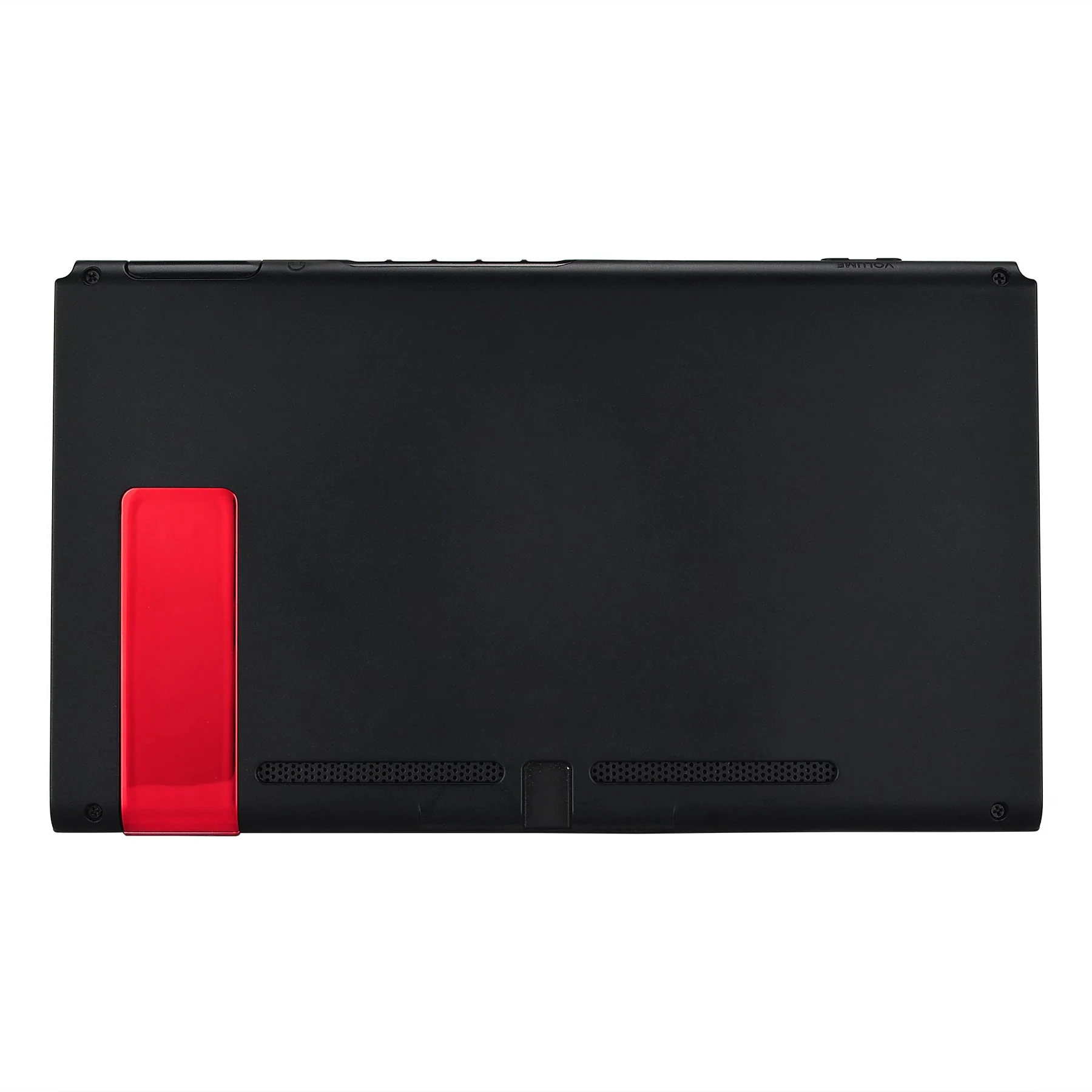 eXtremeRate 2 Sets Replacement Kickstand for Nintendo Switch Console - Glossy Chrome Red - Image 3