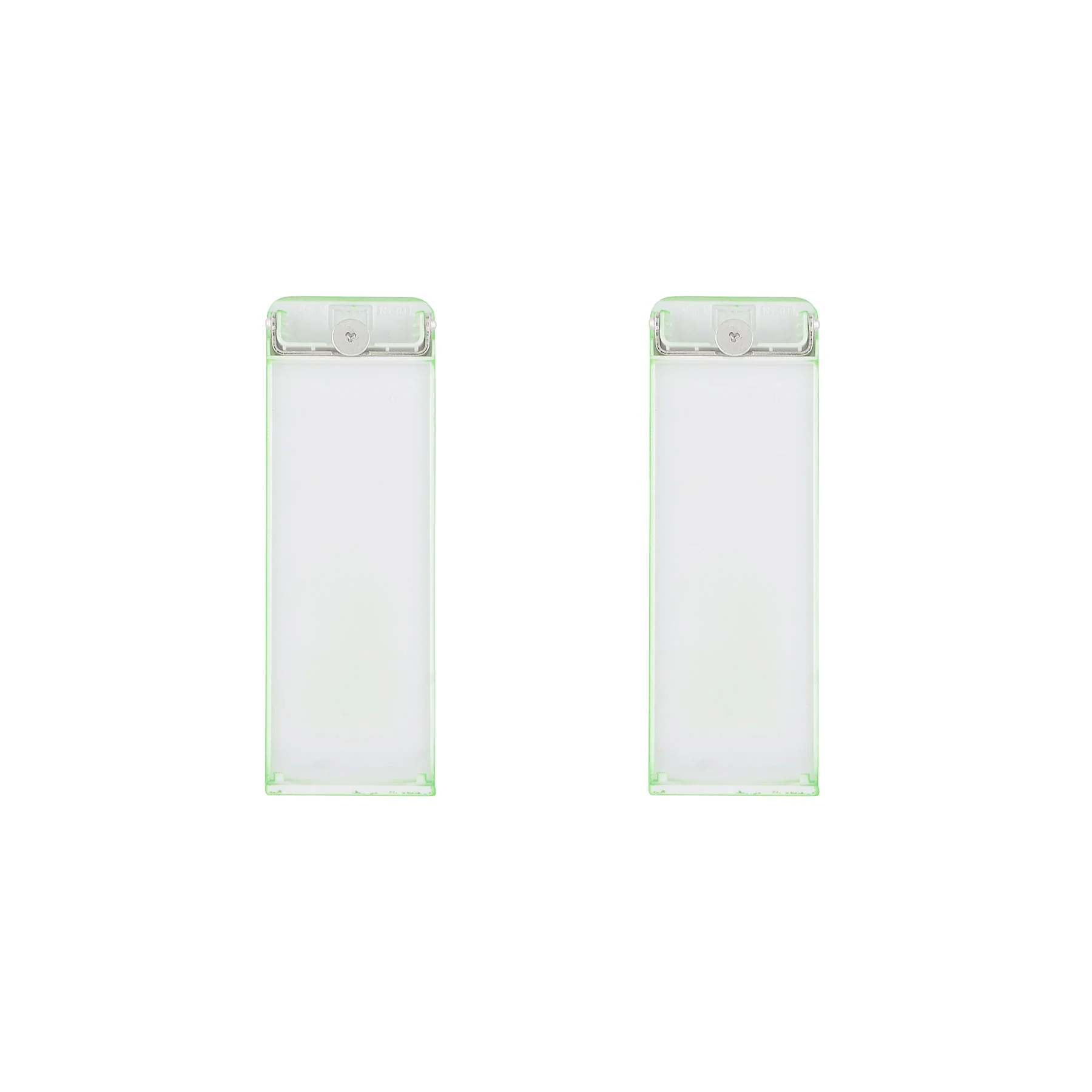 eXtremeRate 2 Sets Replacement Kickstand for Nintendo Switch Console - Lime Green - Image 7