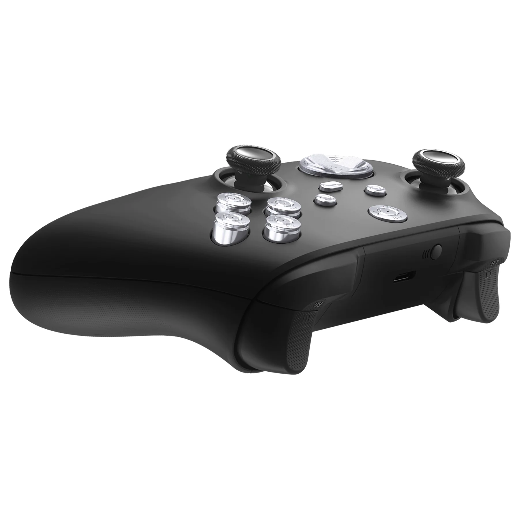 eXtremeRate 9 in 1 Custom Gold Metal Buttons for Xbox Series X/S Controller & Xbox Core Controller - Silver - Image 8
