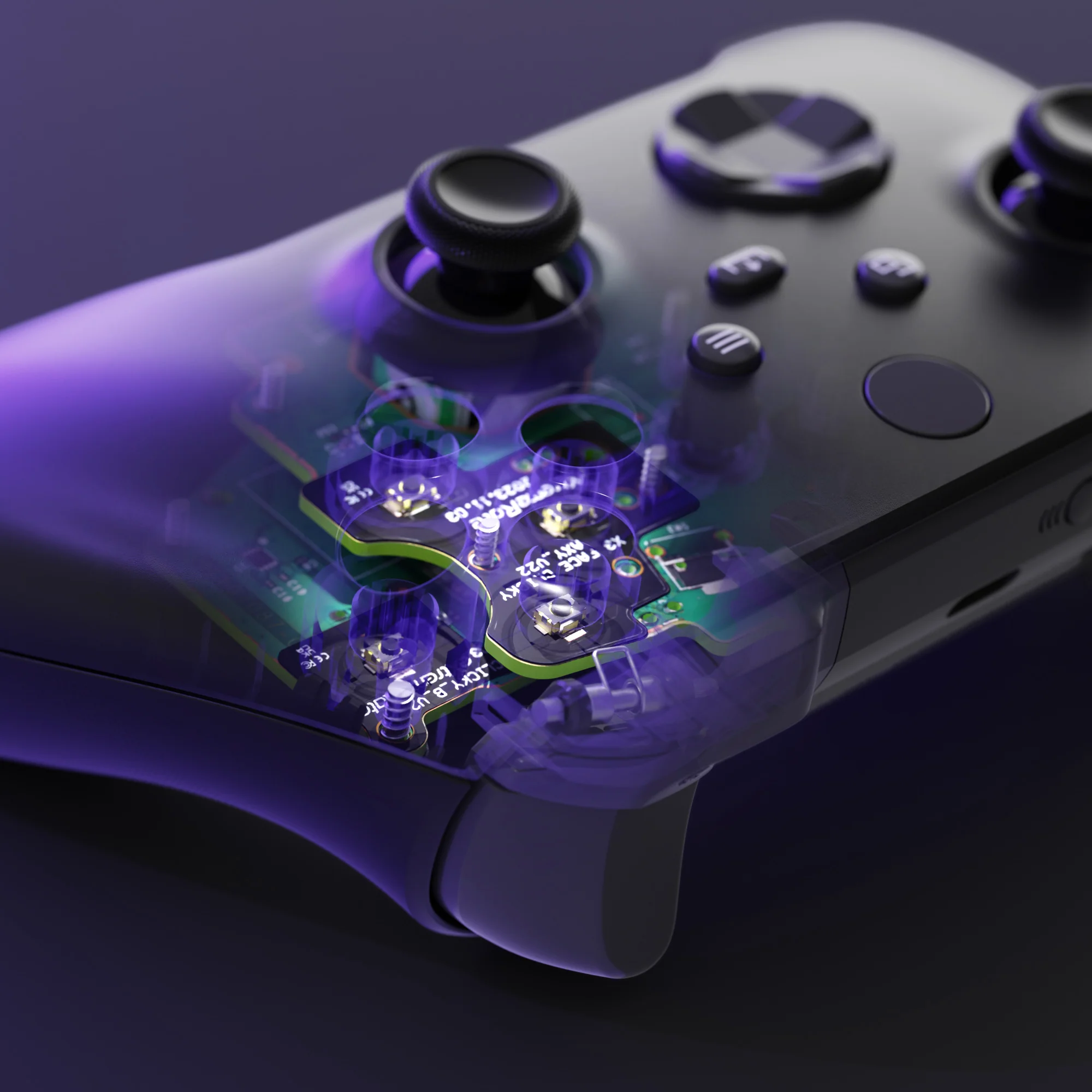 eXtremeRate ABXY Clicky kit V2 for Xbox Core Controller & Xbox Series X/S Controller Model 1914 & Xbox One X/S Controller Model 1708 - Image 5