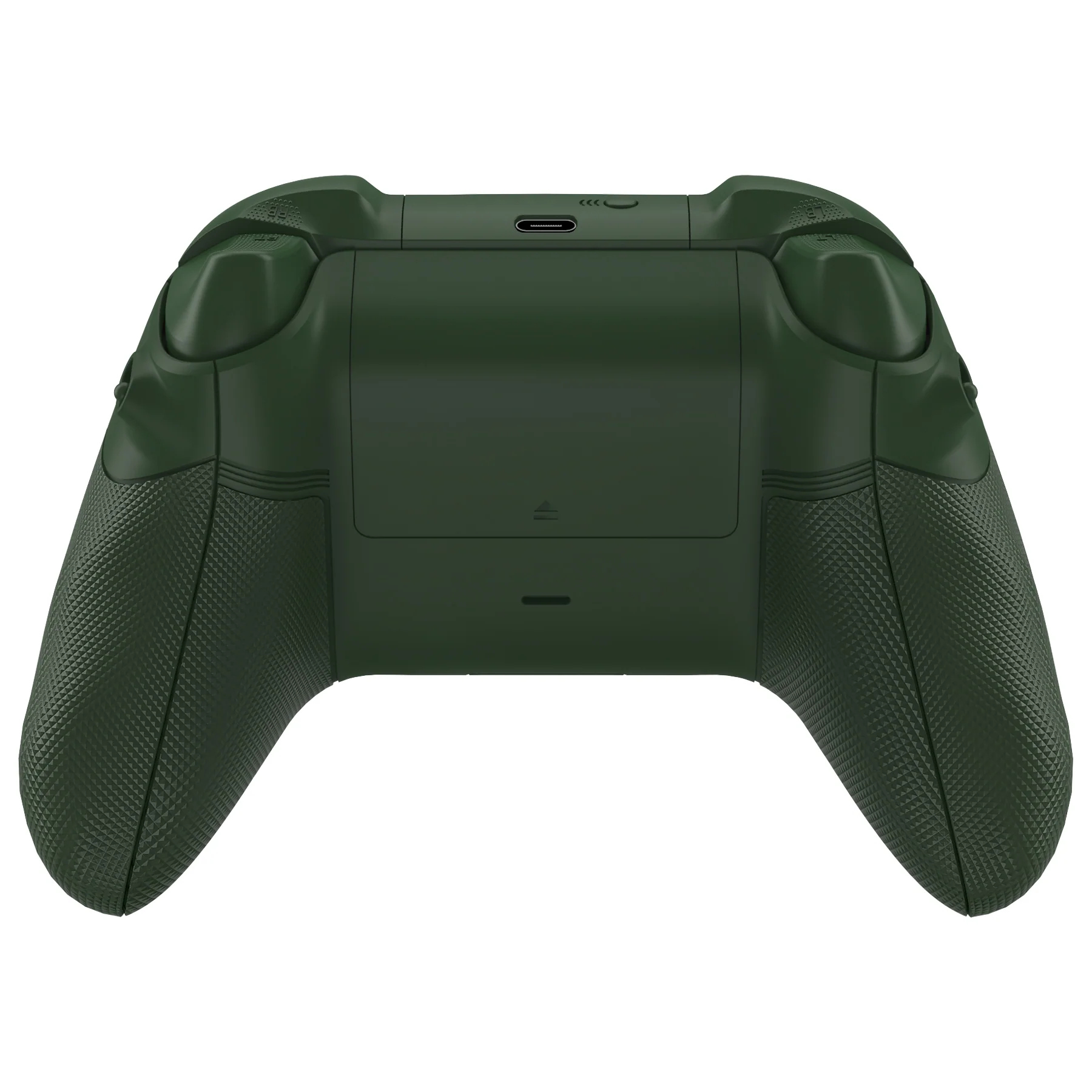 eXtremeRate ASR Version Performance Redesigned Full Set Shell Buttons with Ergonomic Trigger Stop Rubberized Grip for Xbox Series X/S Controller & Xbox Core Controller - Diamond Textured Deep Pine Green - Image 7