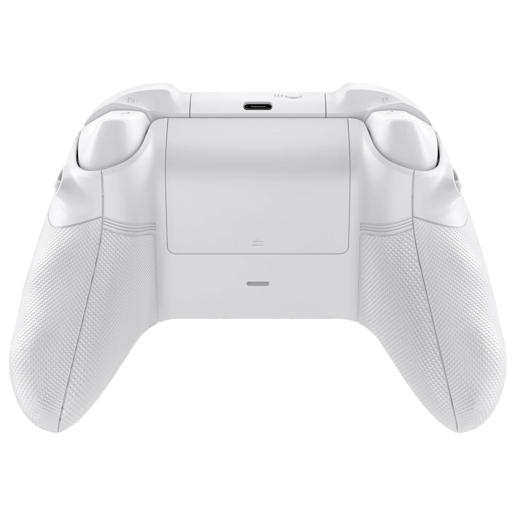 eXtremeRate ASR Version Performance Redesigned Full Set Shell Buttons with Ergonomic Trigger Stop Rubberized Grip for Xbox Series X/S Controller & Xbox Core Controller - Diamond Textured Frosted White - Image 7