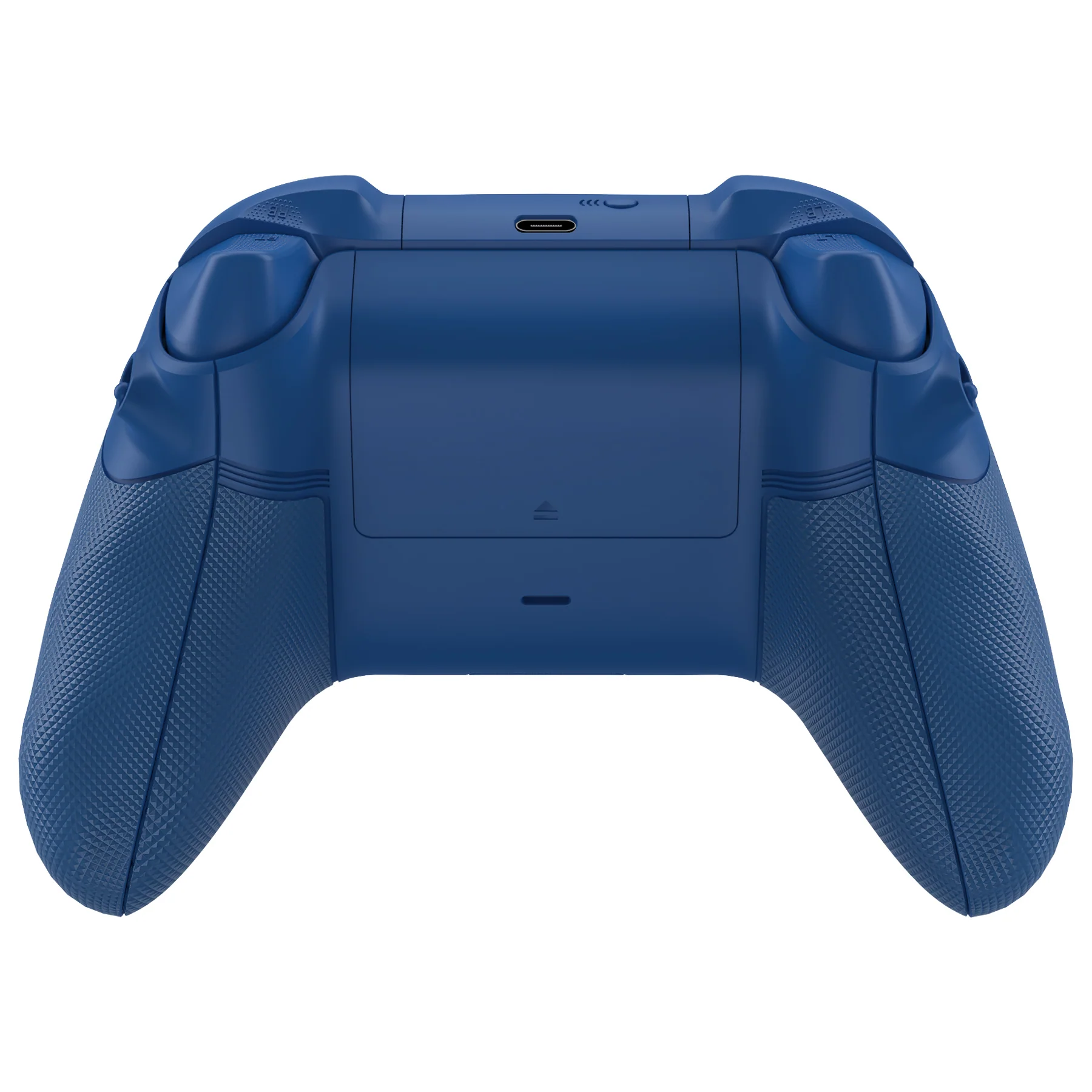 eXtremeRate ASR Version Performance Redesigned Full Set Shell Buttons with Ergonomic Trigger Stop Rubberized Grip for Xbox Series X/S Controller & Xbox Core Controller - Diamond Textured Yale Blue - Image 7