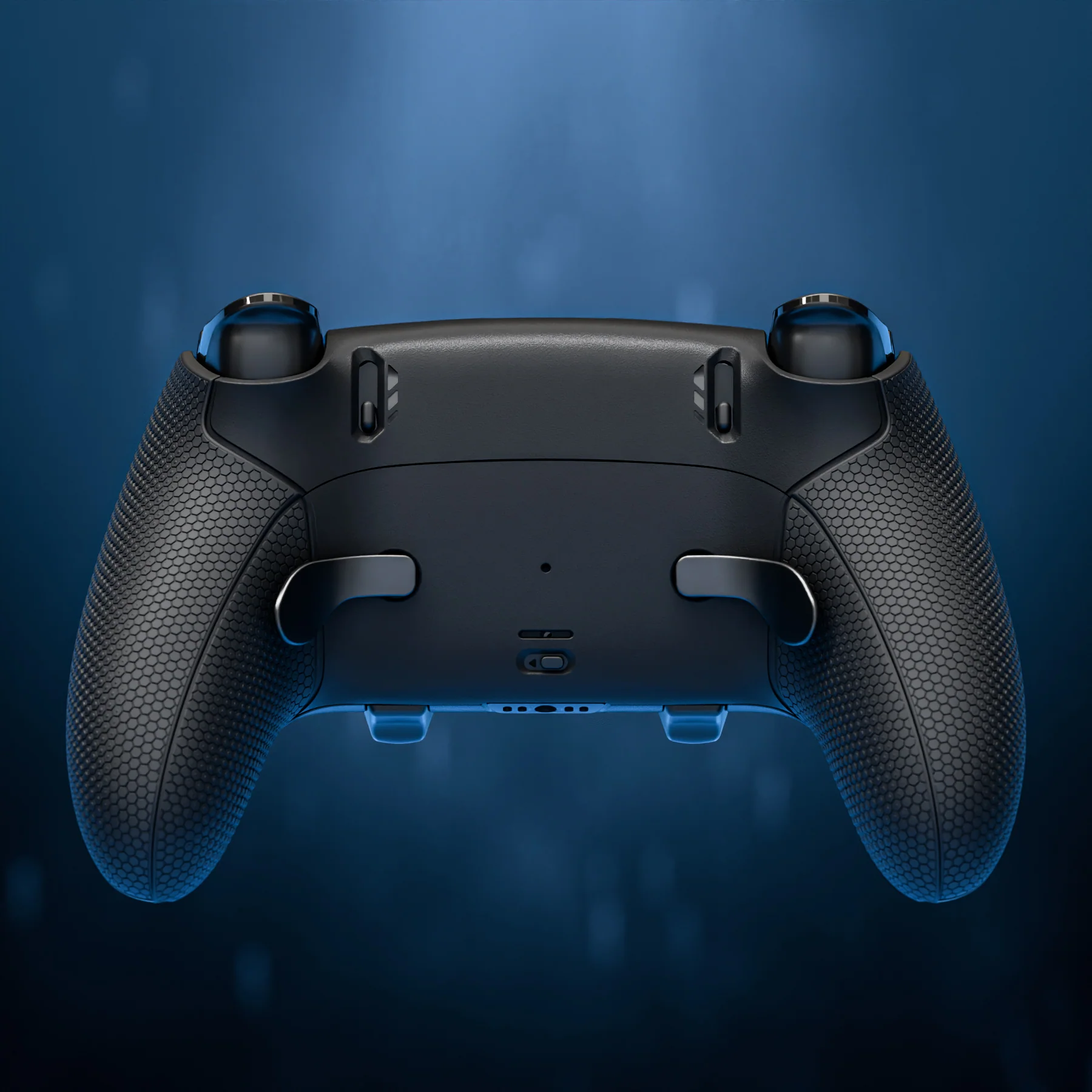 eXtremeRate Beyond-ARC Bottom Shell Kit with Rubberised Grip for PS5 Edge Controller - Black - Image 9