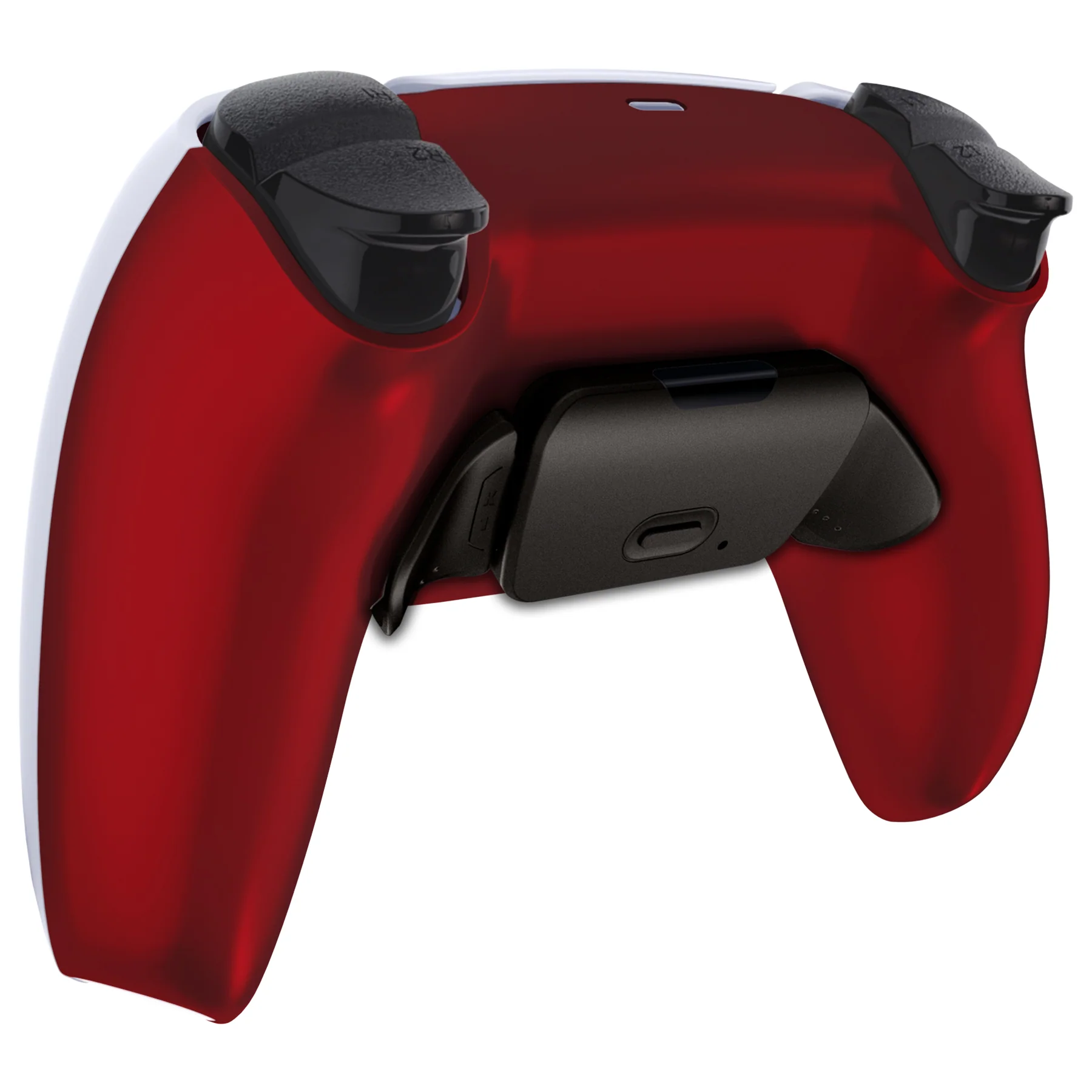 eXtremeRate Black Real Metal Buttons (RMB) Version RISE V3 Remap Kit for PS5 Controller BDM-030/040/050 - Scarlet Red - Image 8