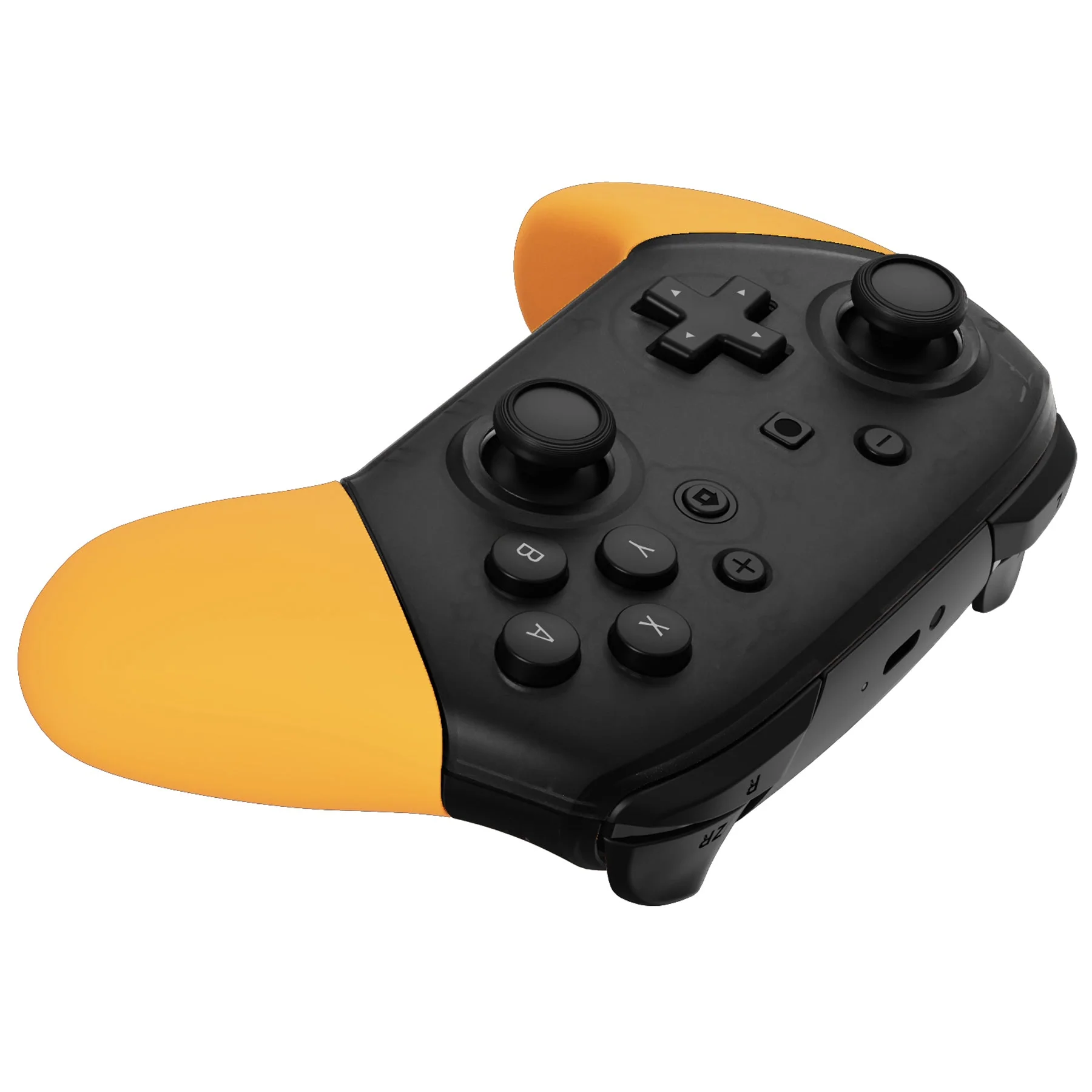 eXtremeRate Replacement Handle Grips for Nintendo Switch Pro Controller - Caution Yellow - Image 7