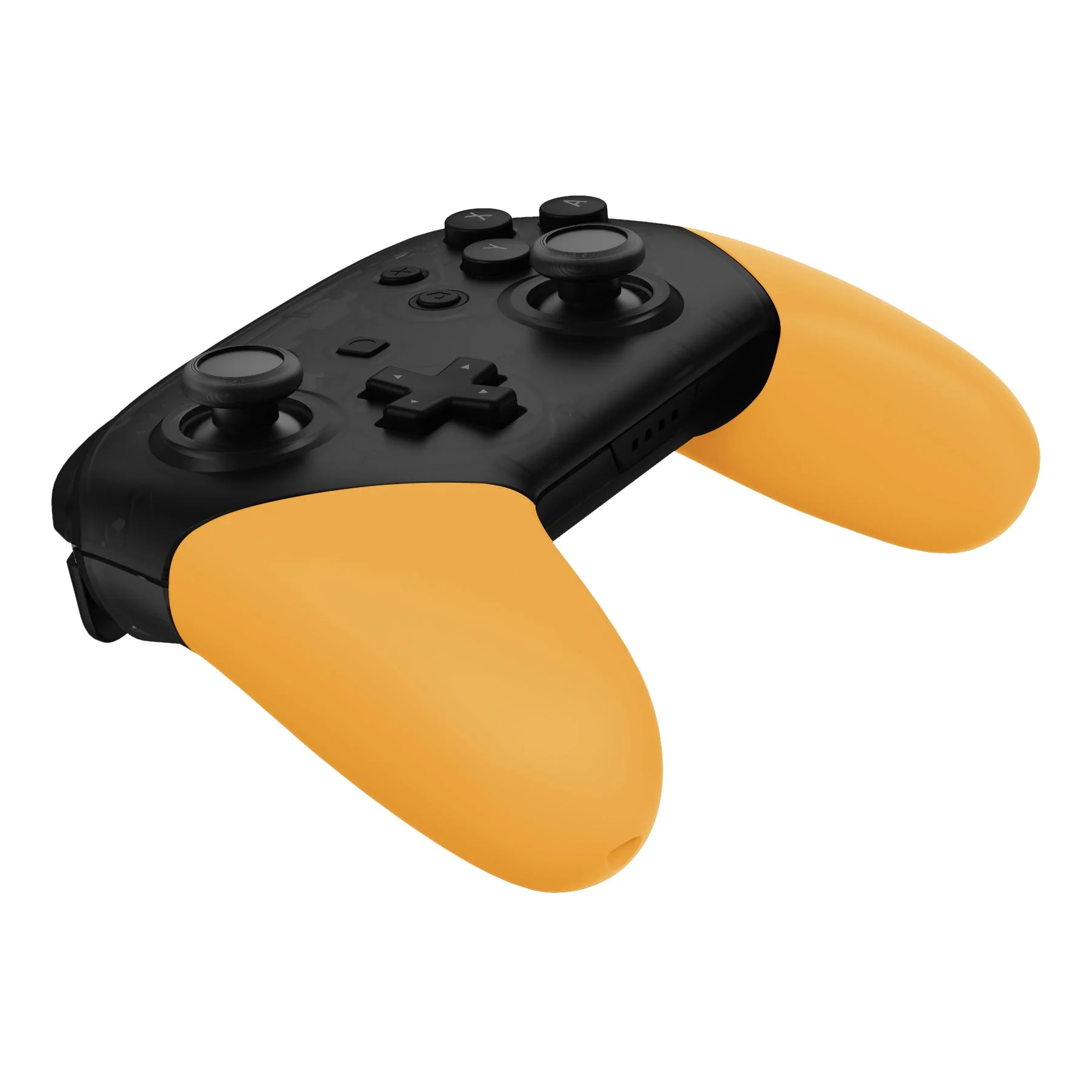 eXtremeRate Replacement Handle Grips for Nintendo Switch Pro Controller - Caution Yellow - Image 8