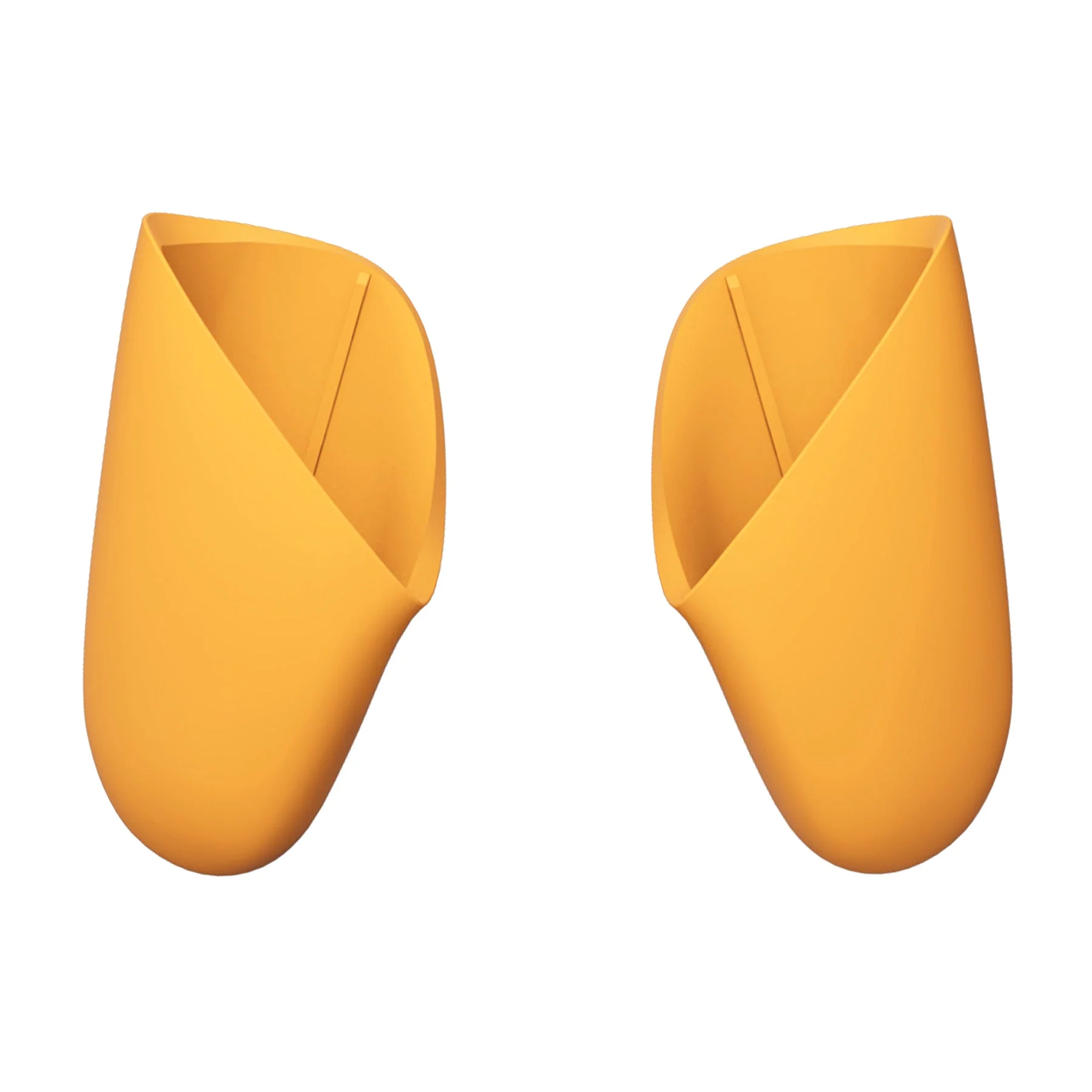 eXtremeRate Replacement Handle Grips for Nintendo Switch Pro Controller - Caution Yellow - Image 9