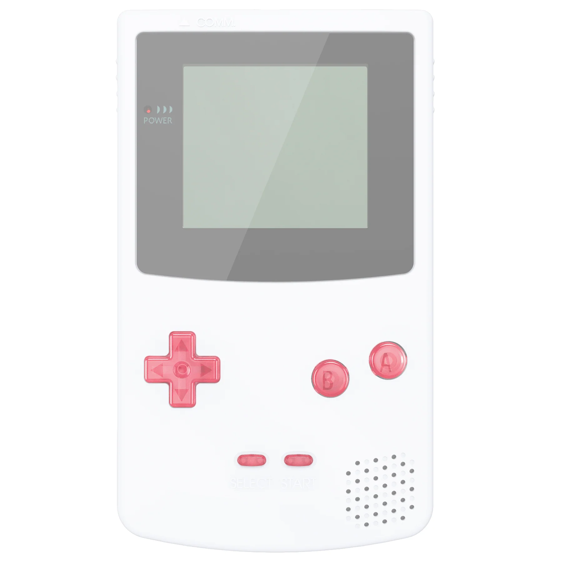 eXtremeRate Replacement Full Set Buttons for Gameboy Color GBC - Cherry Pink - Image 4