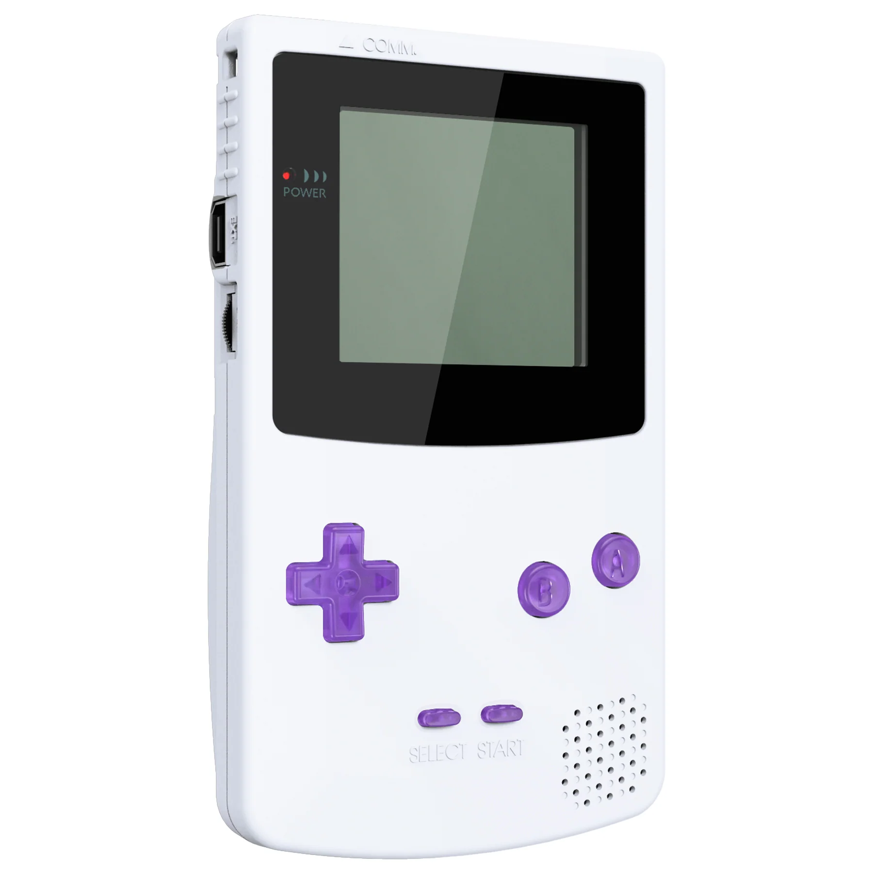 eXtremeRate Replacement Full Set Buttons for Gameboy Color GBC - Clear Atomic Purple - Image 5
