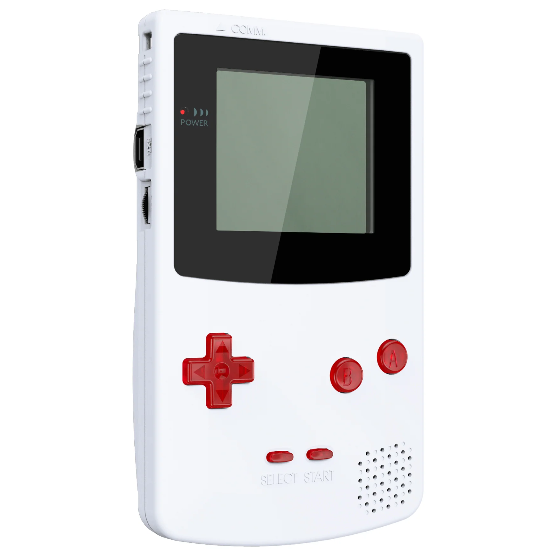 eXtremeRate Replacement Full Set Buttons for Gameboy Color GBC - Clear Red - Image 5