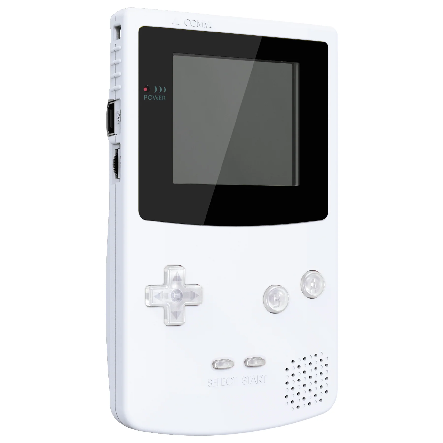 eXtremeRate Replacement Full Set Buttons for Gameboy Color GBC - Transparent Clear - Image 5