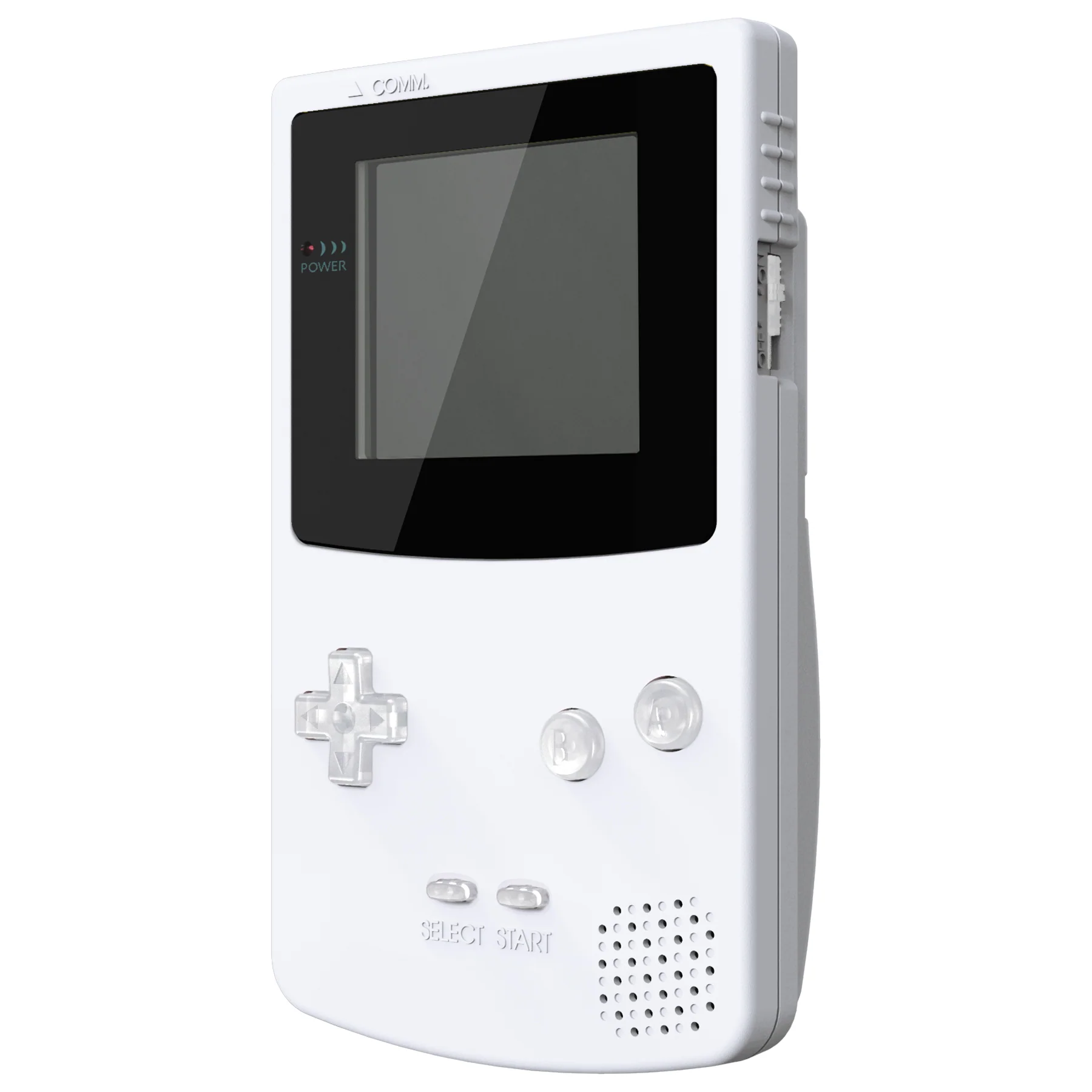 eXtremeRate Replacement Full Set Buttons for Gameboy Color GBC - Transparent Clear - Image 6