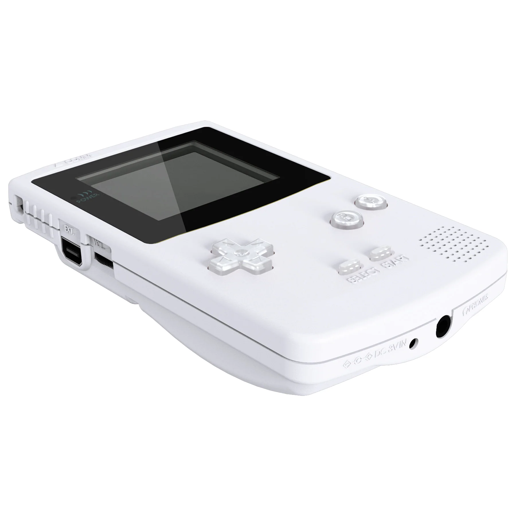eXtremeRate Replacement Full Set Buttons for Gameboy Color GBC - Transparent Clear - Image 7