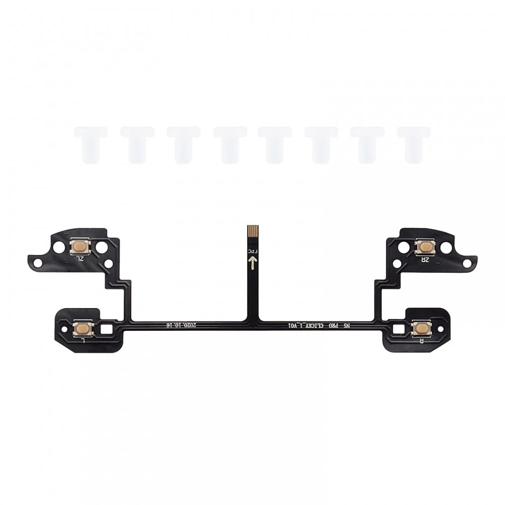 eXtremeRate Clicky Hair Trigger Kit for Nintendo Switch Pro Controller Shoulder Buttons - Image 5