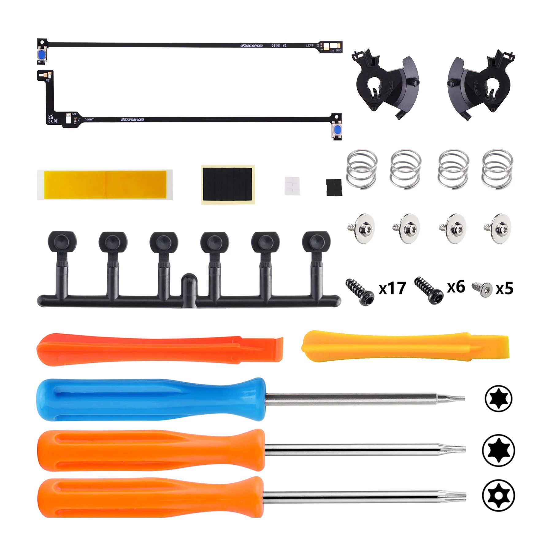 eXtremeRate Clicky Hair Trigger Stop Kit for Xbox Elite Series 2 & Elite 2 Core Controller (Model 1797) - Image 4