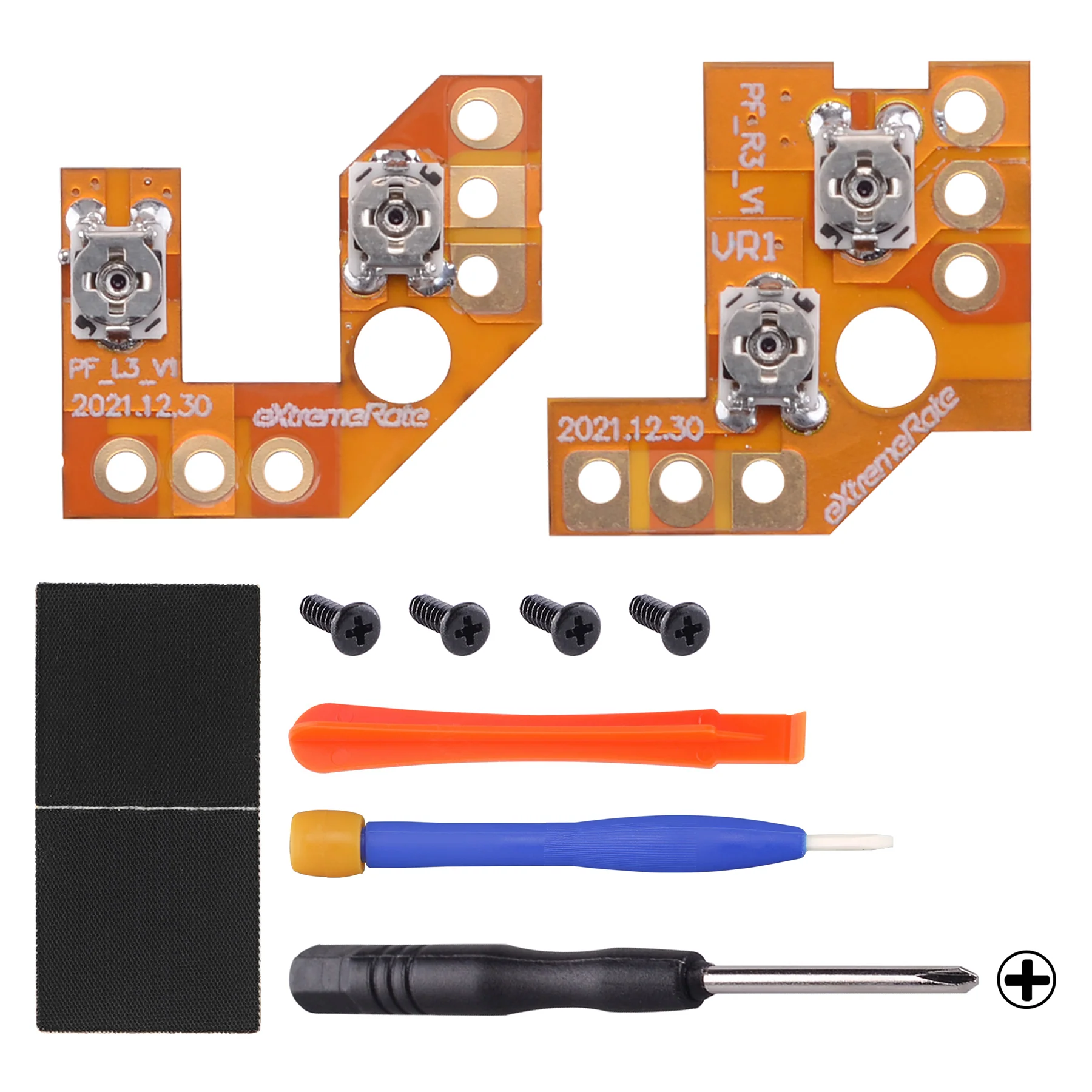 eXtremeRate Custom Drifix Thumbsticks Drift Fix Repair Kit for PS5 Controller BDM-010/020/030/040/050/060 - Image 2