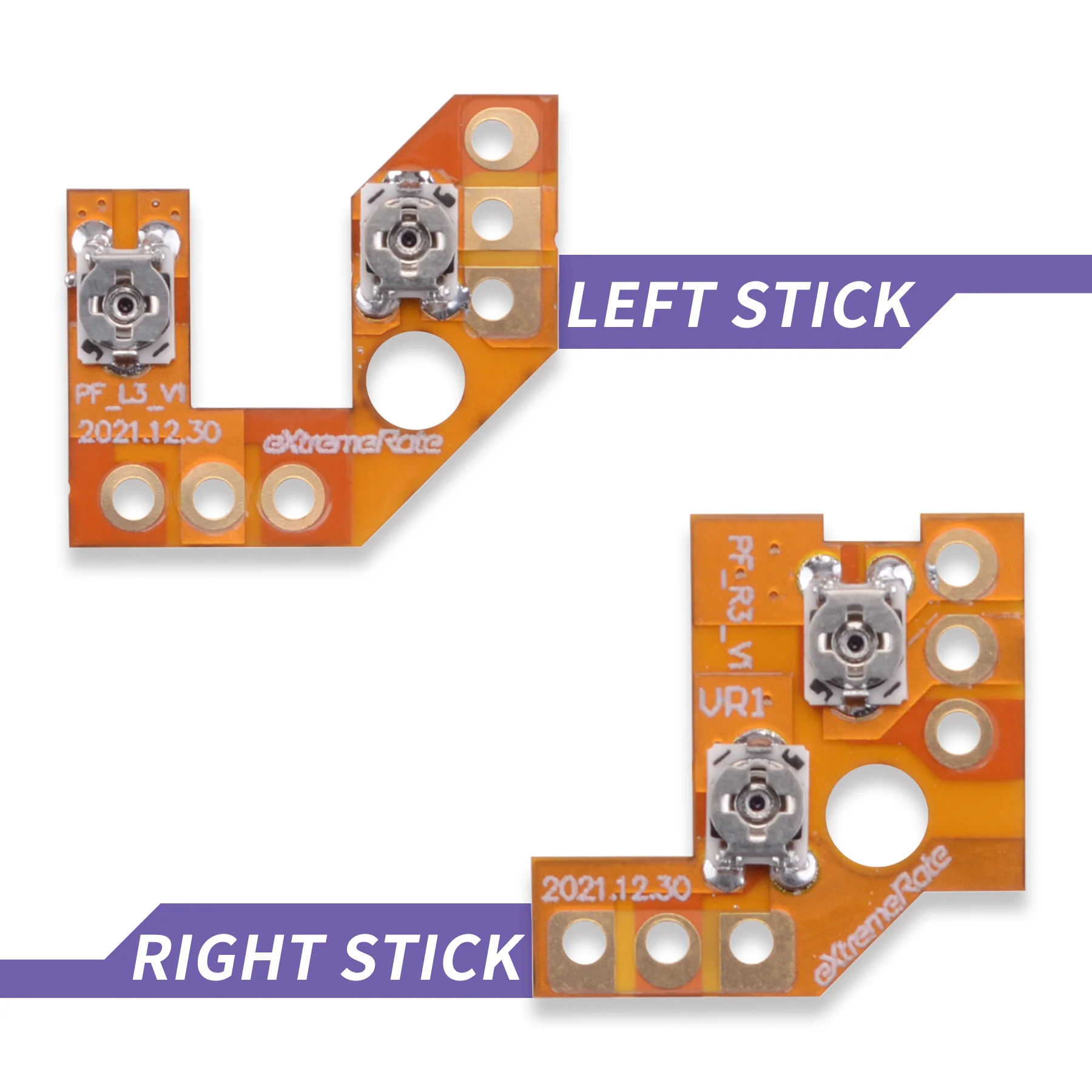 eXtremeRate Custom Drifix Thumbsticks Drift Fix Repair Kit for PS5 Controller BDM-010/020/030/040/050/060 - Image 5