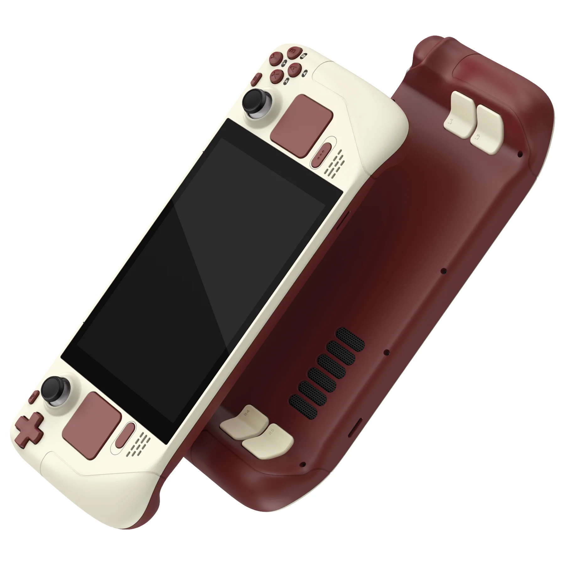 eXtremeRate Custom Full Set Shell with Buttons for Steam Deck LCD - Classic FC Style - Image 2