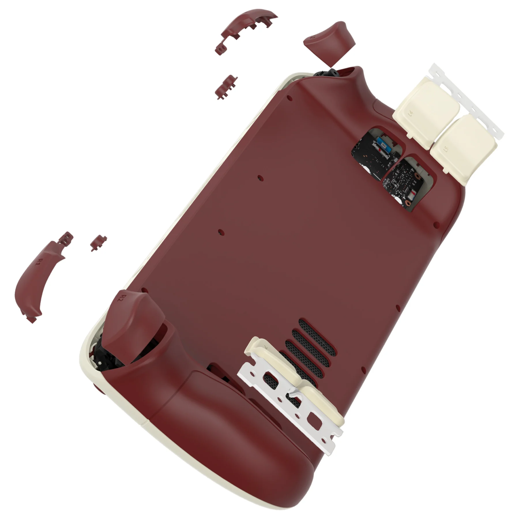 eXtremeRate Custom Full Set Shell with Buttons for Steam Deck LCD - Classic FC Style - Image 6