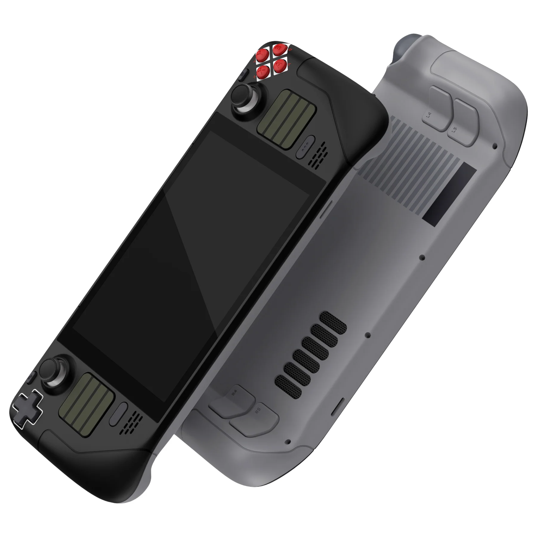 eXtremeRate Custom Full Set Shell with Buttons for Steam Deck LCD - Classic NES Style - Image 2