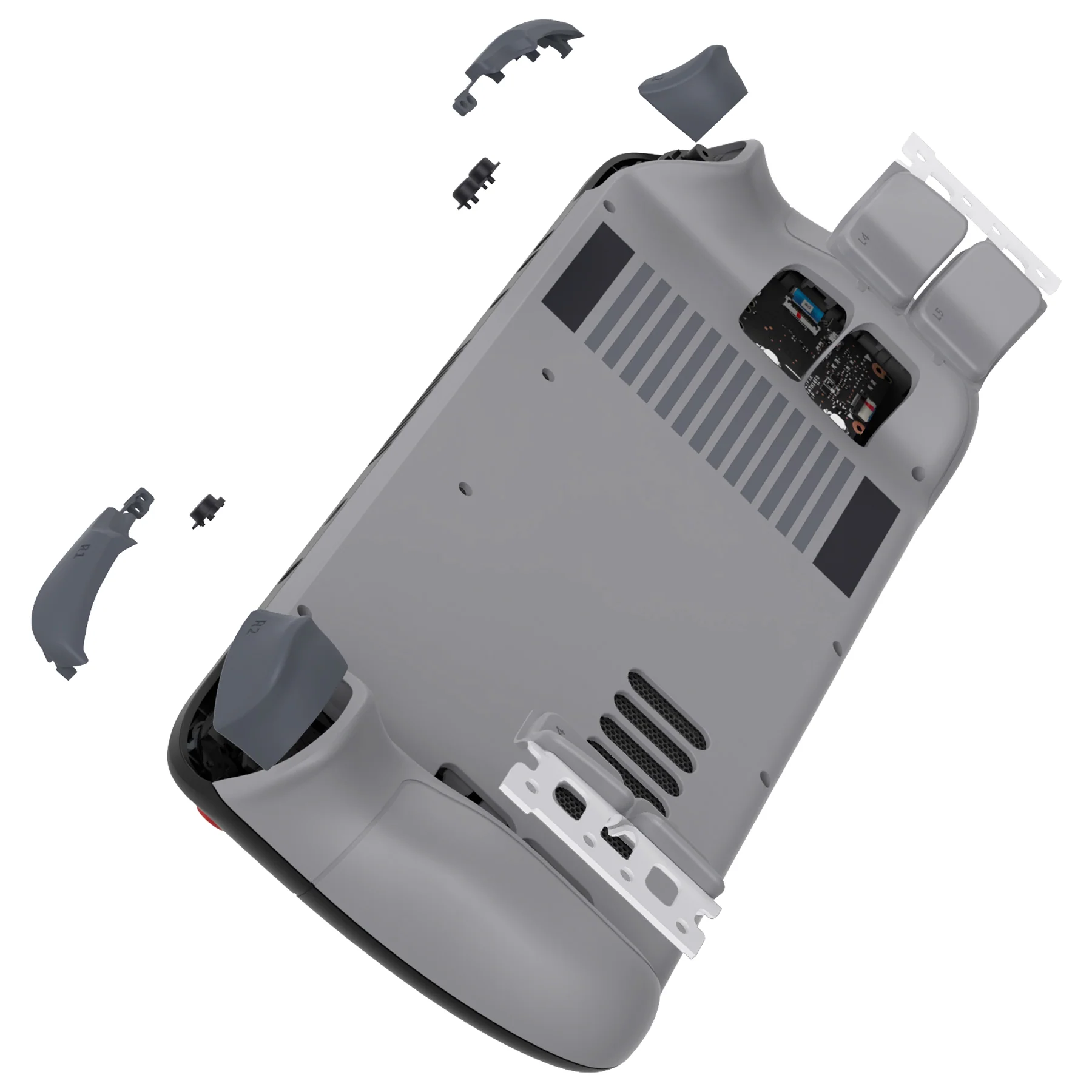 eXtremeRate Custom Full Set Shell with Buttons for Steam Deck LCD - Classic NES Style - Image 6