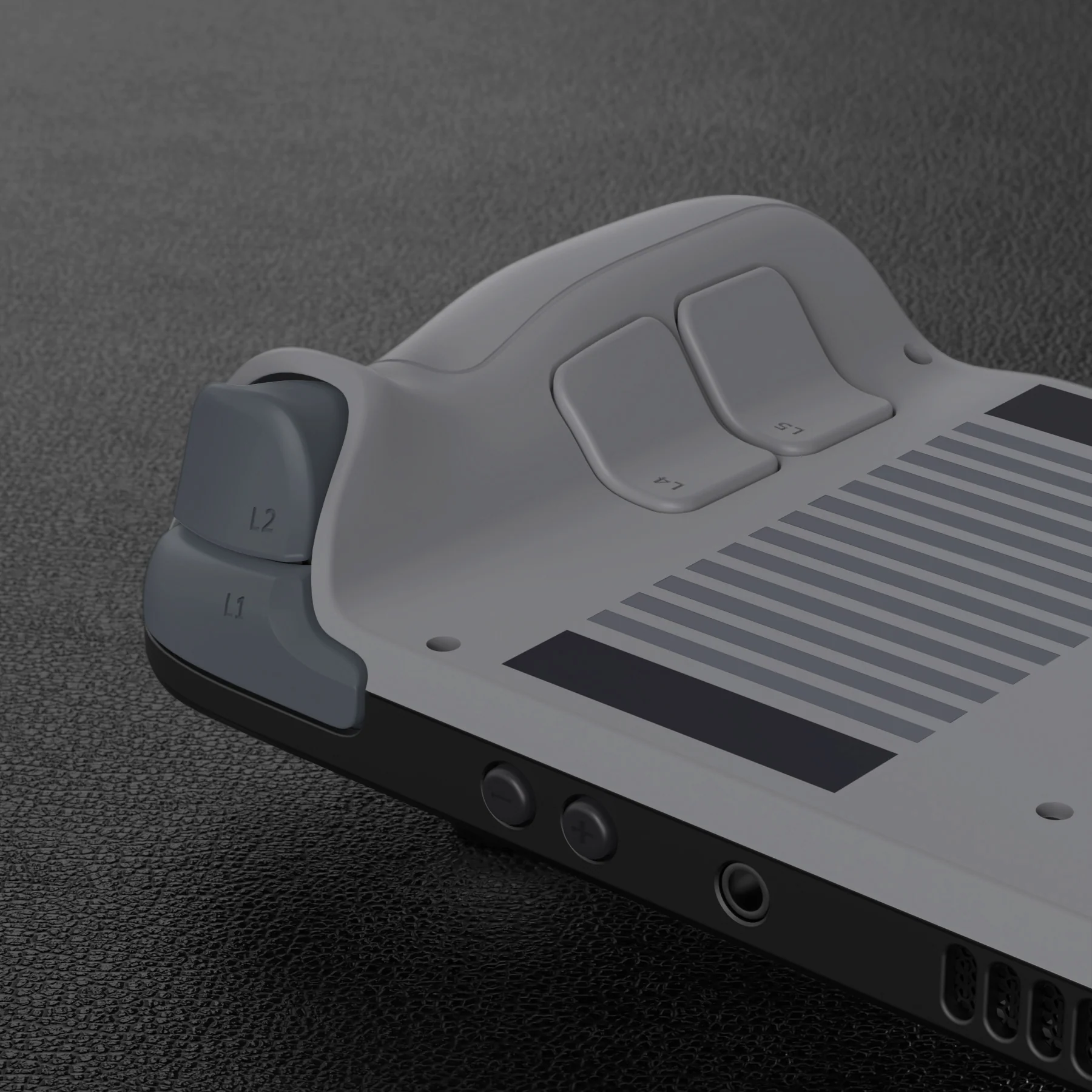eXtremeRate Custom Full Set Shell with Buttons for Steam Deck LCD - Classic NES Style - Image 9