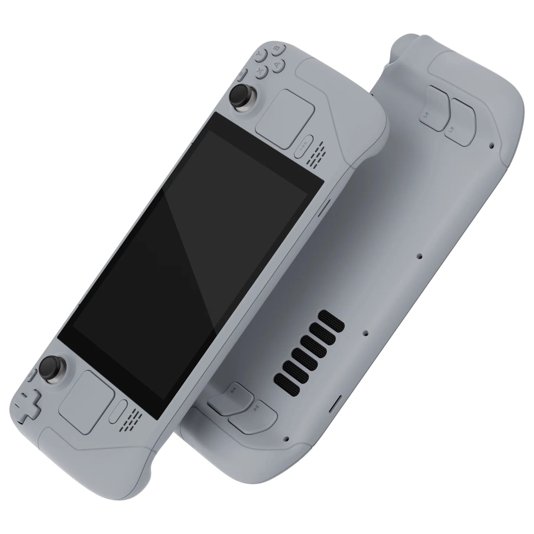 eXtremeRate Custom Full Set Shell with Buttons for Steam Deck LCD - New Hope Gray - Image 2