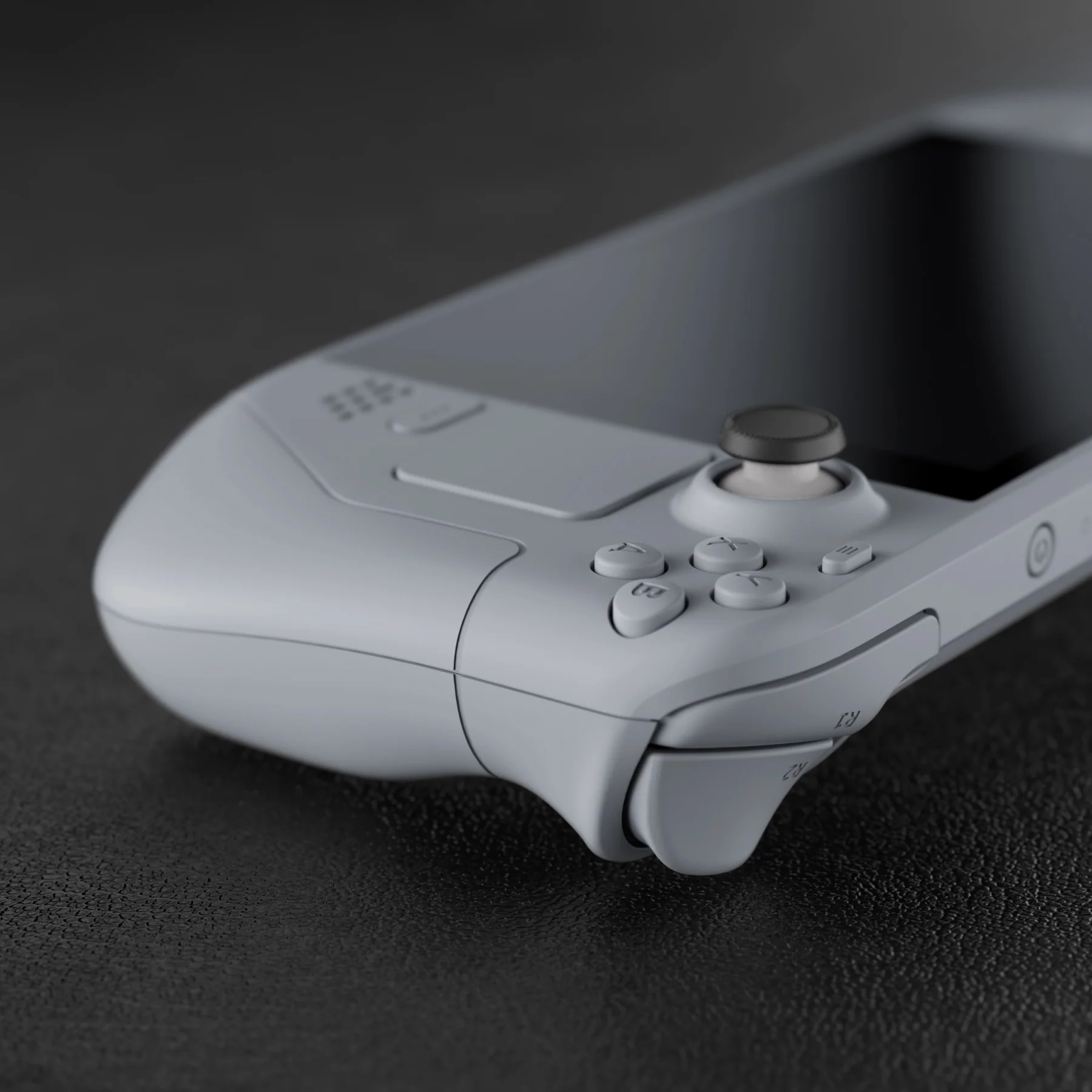 eXtremeRate Custom Full Set Shell with Buttons for Steam Deck LCD - New Hope Gray - Image 7