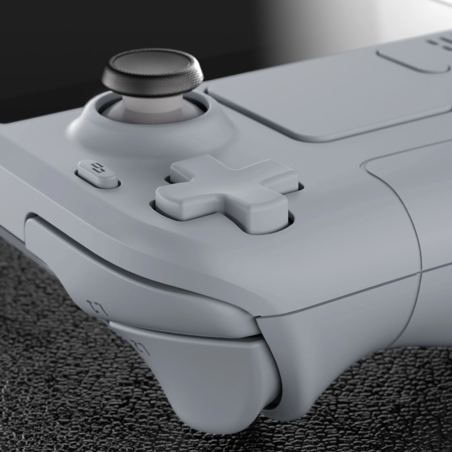 eXtremeRate Custom Full Set Shell with Buttons for Steam Deck LCD - New Hope Gray - Image 8