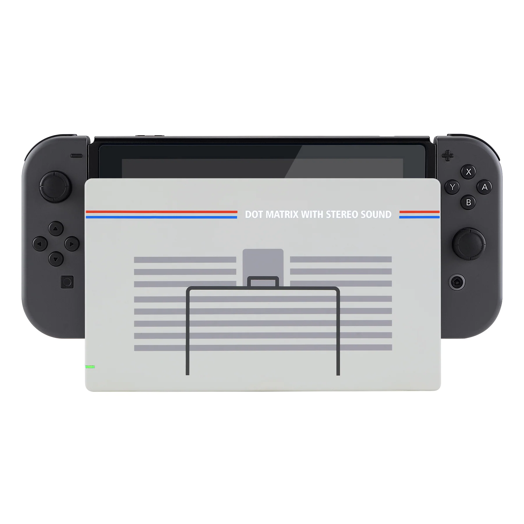 eXtremeRate Custom Replacement Faceplate for Nintendo Switch Charging Dock - Classic 1989 GB DMG-01 Style - Image 4