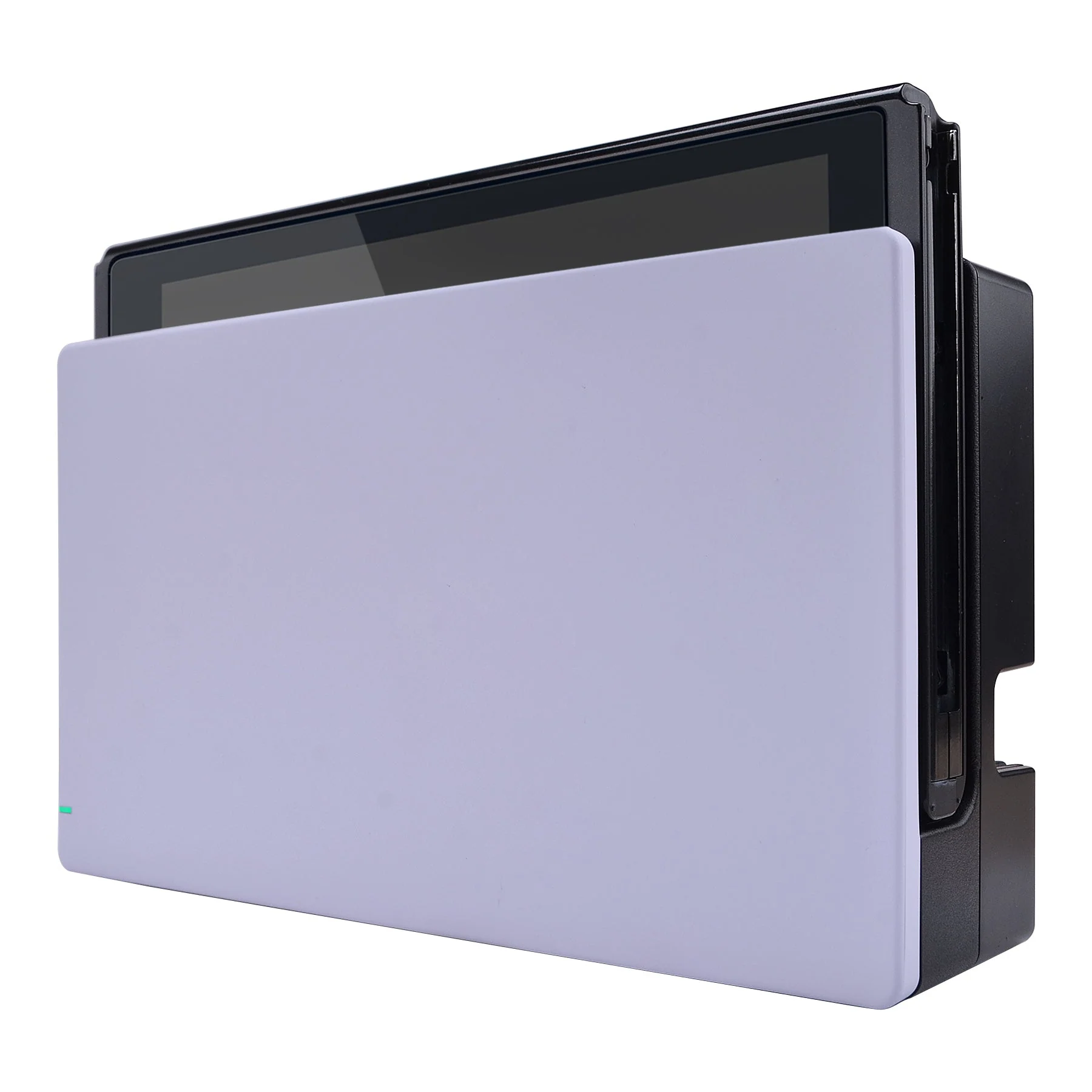 eXtremeRate Custom Replacement Faceplate for Nintendo Switch Charging Dock - Light Violet - Image 6