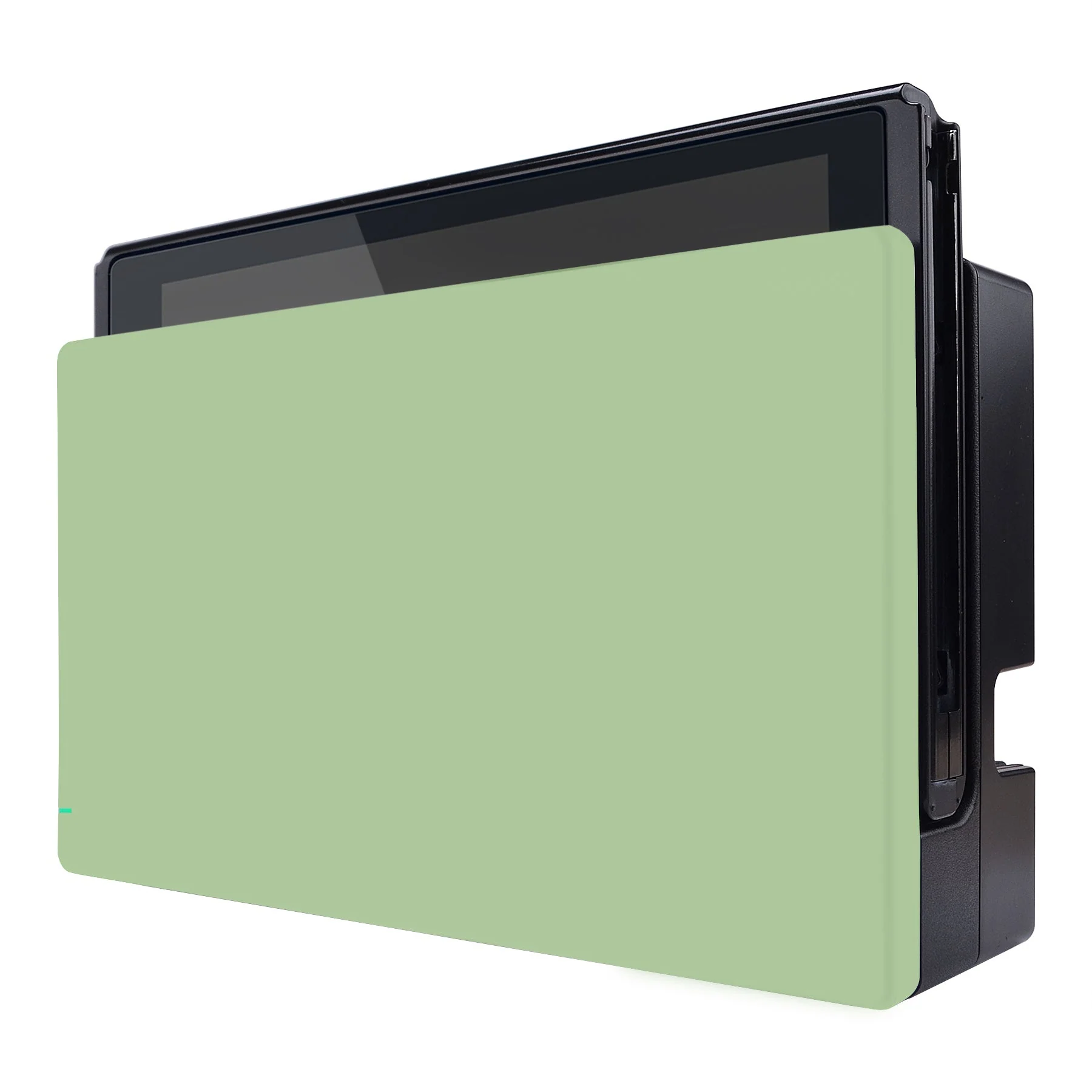 eXtremeRate Custom Replacement Faceplate for Nintendo Switch Charging Dock - Matcha Green - Image 6
