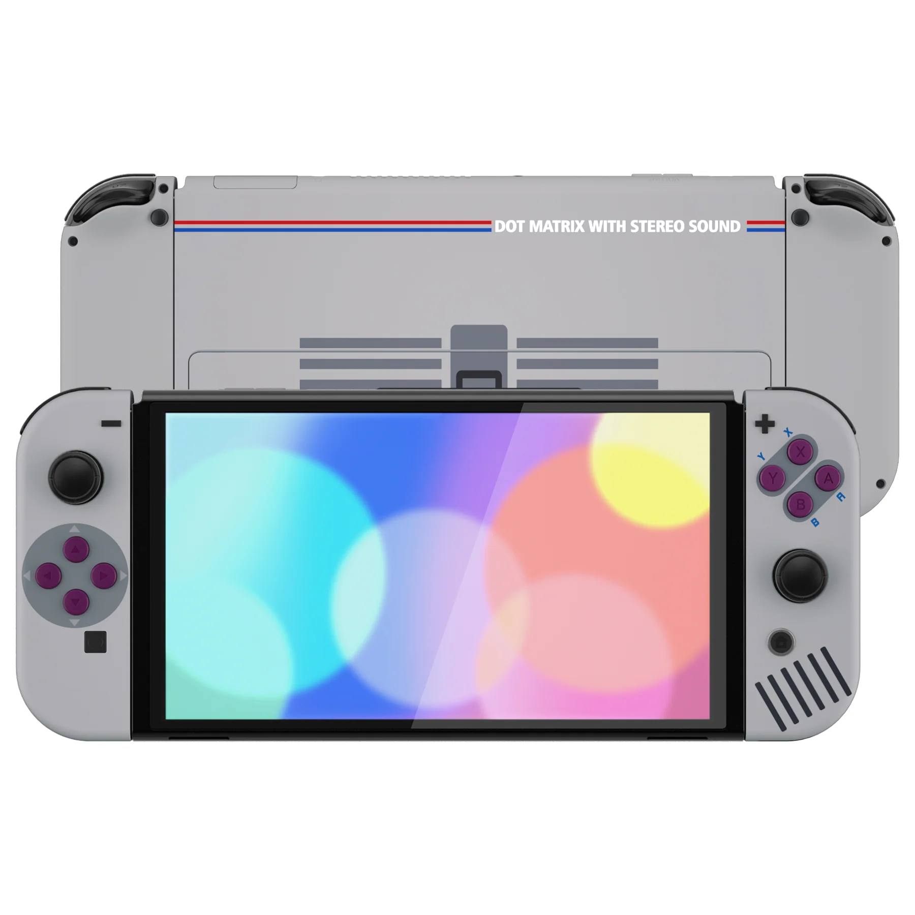 eXtremeRate Custom Replacement Full Set Shell with Buttons for Nintendo Switch OLED - Classic 1989 GB DMG-01 - Image 4