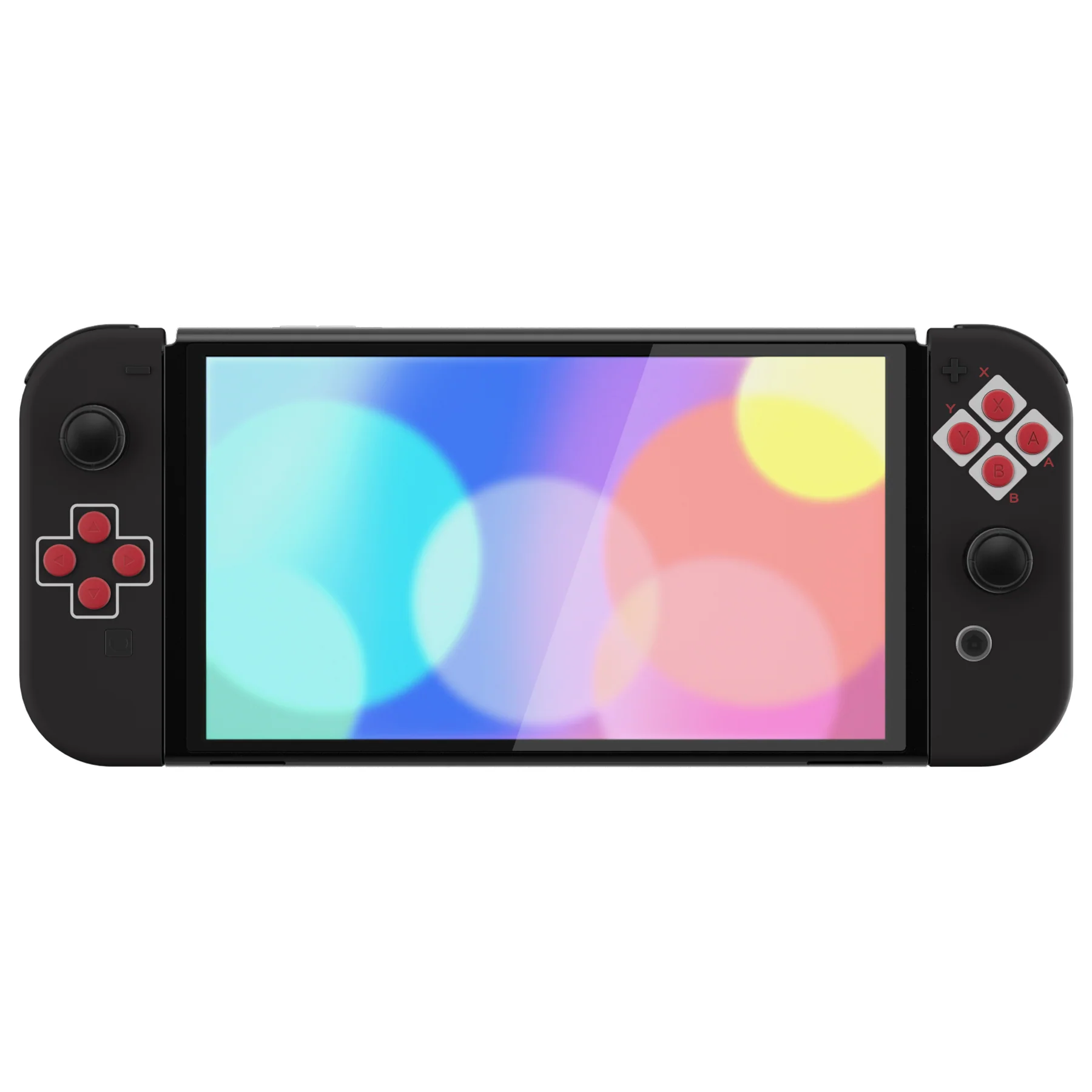 eXtremeRate Custom Replacement Full Set Shell with Buttons for Nintendo Switch OLED - Classic NES Style - Image 5